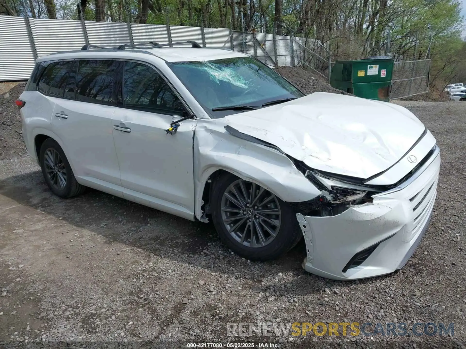 1 Photograph of a damaged car 5TDAAAB60RS008022 LEXUS TX 350 2024