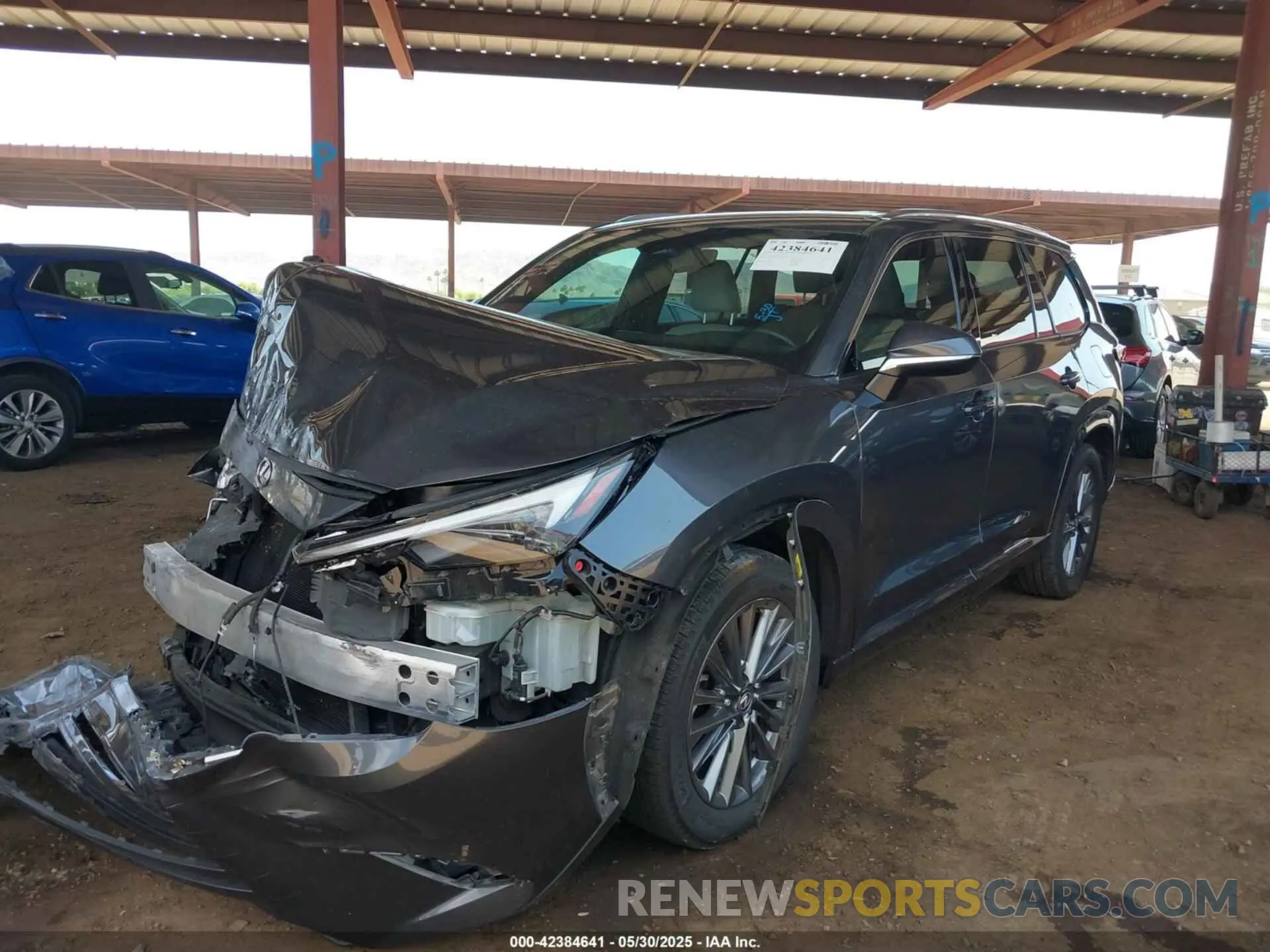 2 Photograph of a damaged car 5TDAAAB63RS002392 LEXUS TX 350 2024