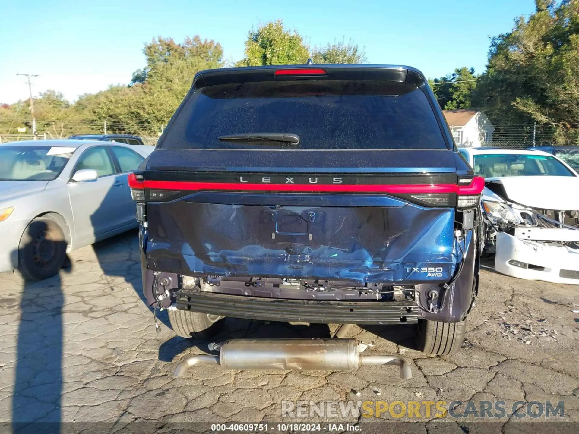 16 Фотография поврежденного автомобиля 5TDAAAB69RS012988 LEXUS TX 350 2024