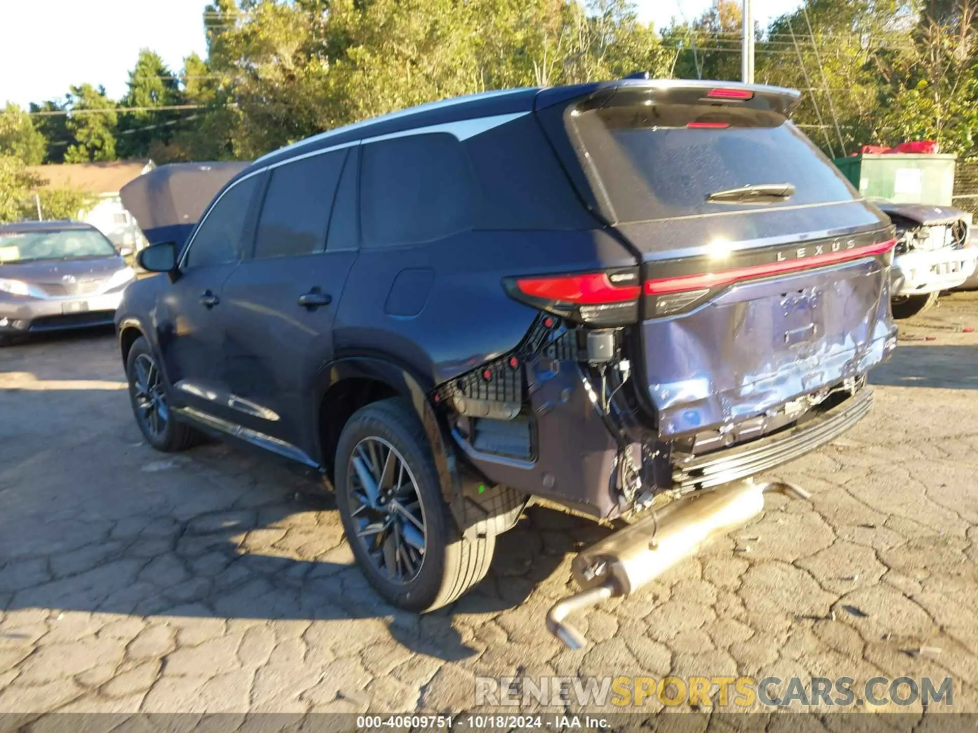 3 Фотография поврежденного автомобиля 5TDAAAB69RS012988 LEXUS TX 350 2024