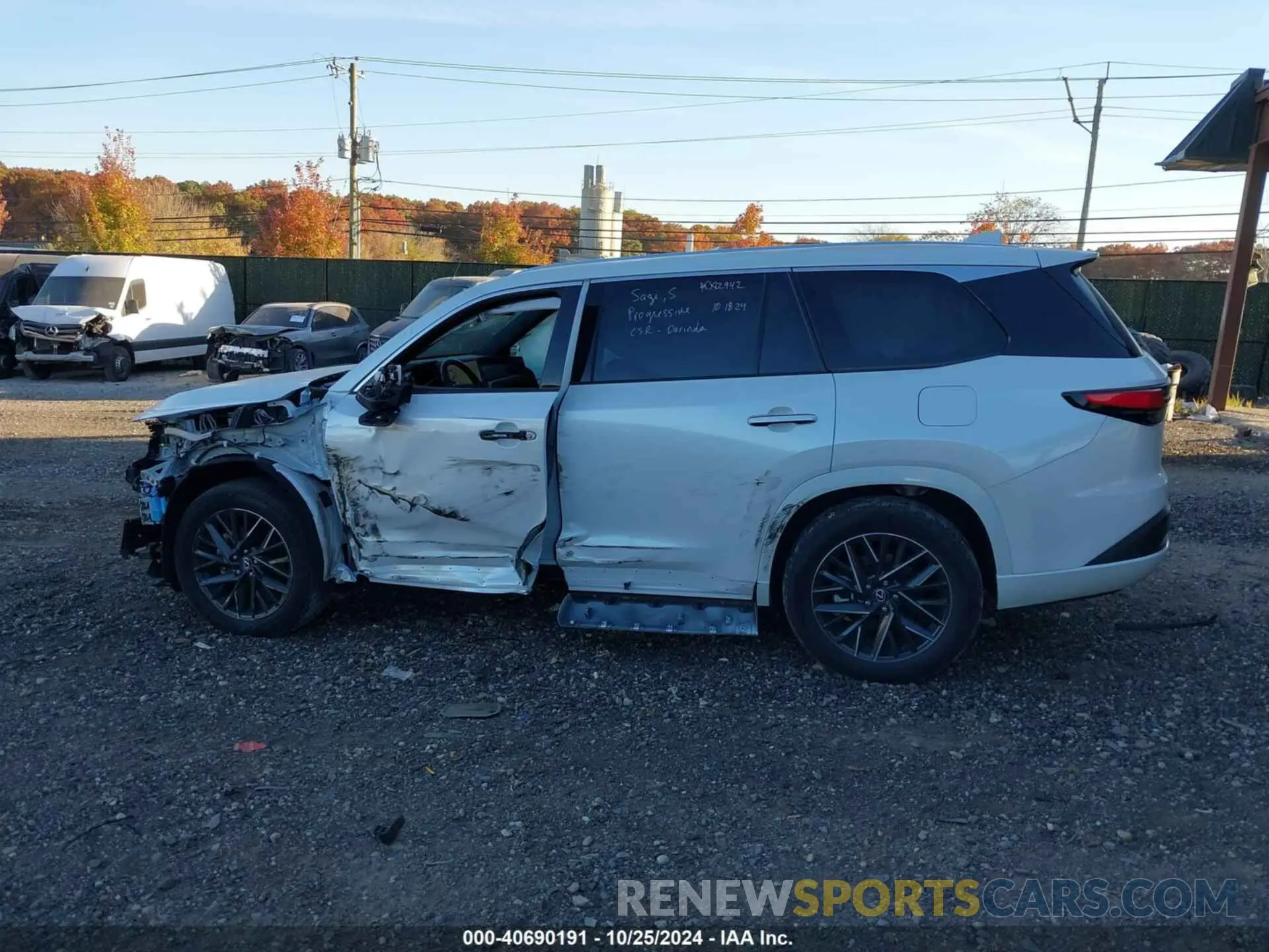 14 Фотография поврежденного автомобиля 5TDAAAB6XRS005502 LEXUS TX 350 2024
