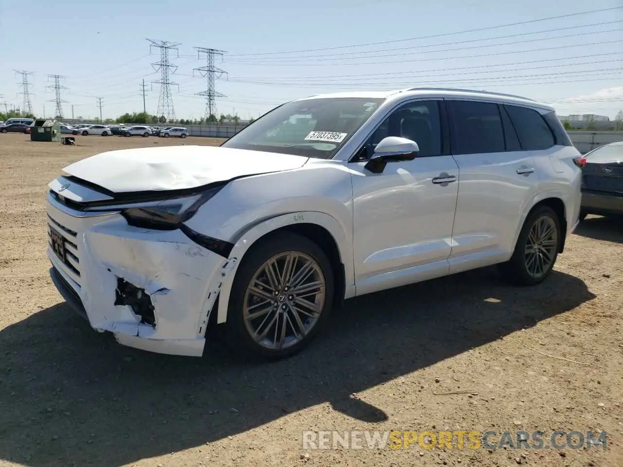 1 Photograph of a damaged car 5TDAAAB63RS006832 LEXUS TX 350 BAS 2024