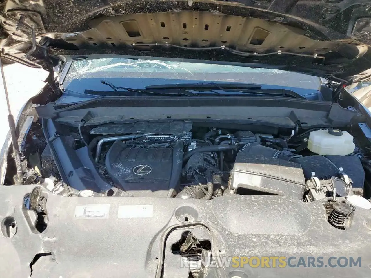 12 Фотография поврежденного автомобиля 5TDABAB62RS006365 LEXUS TX 500H F 2024