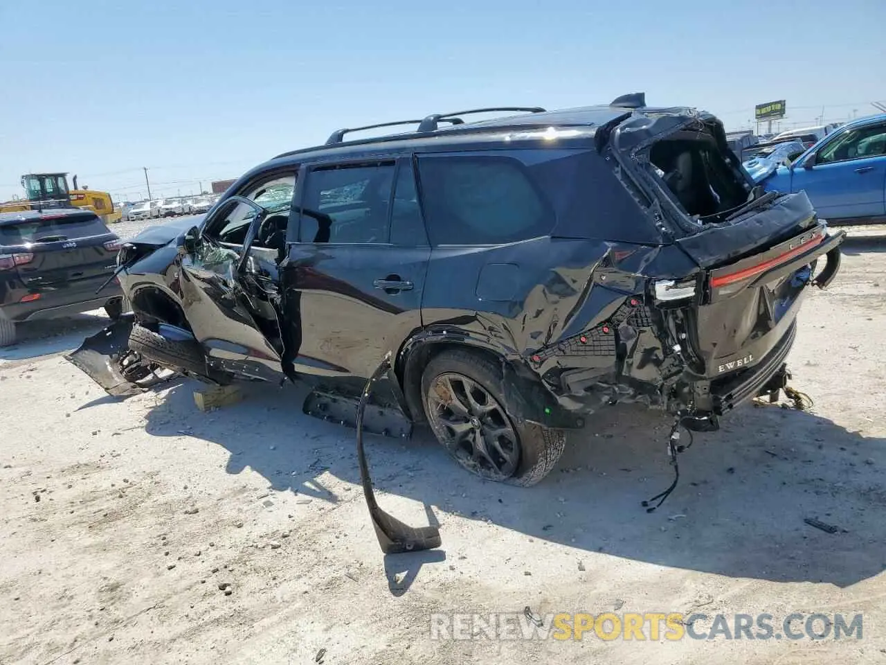 2 Фотография поврежденного автомобиля 5TDABAB62RS006365 LEXUS TX 500H F 2024