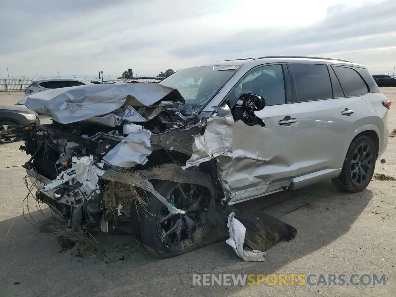 1 Фотография поврежденного автомобиля 5TDABAB63RS006651 LEXUS TX 500H F 2024