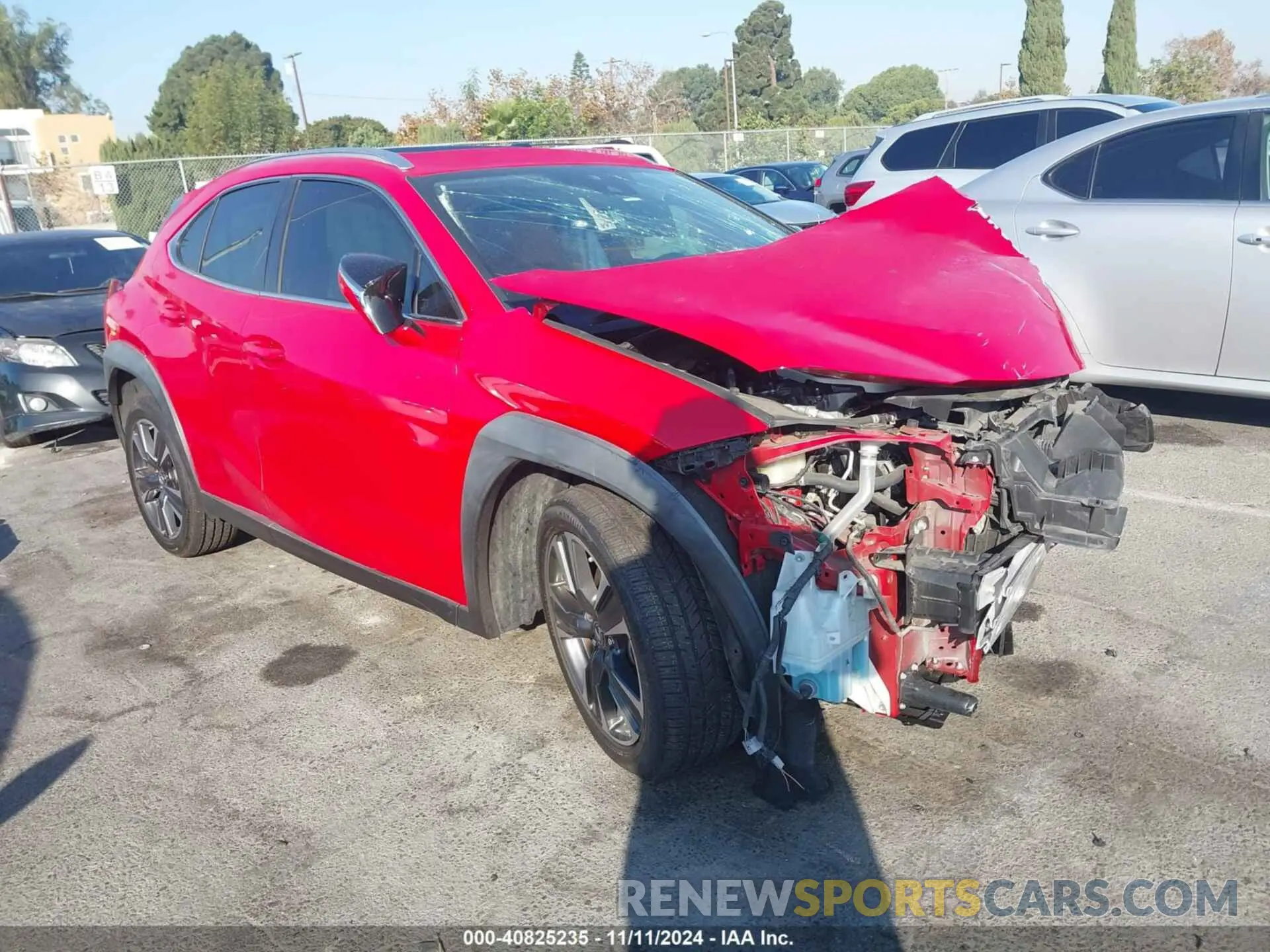 1 Фотография поврежденного автомобиля JTHY3JBH1K2006074 LEXUS UX 200 2019
