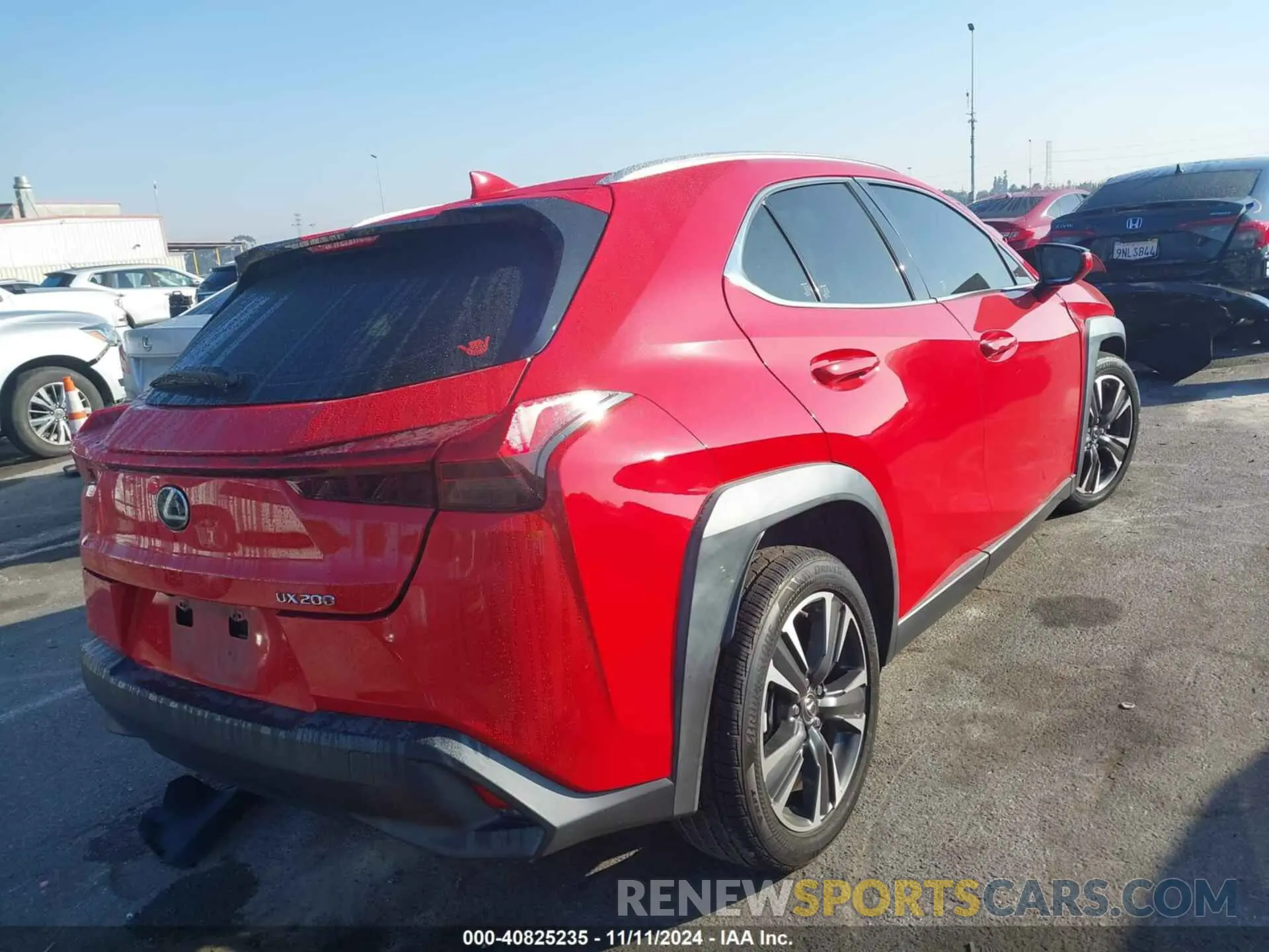 4 Фотография поврежденного автомобиля JTHY3JBH1K2006074 LEXUS UX 200 2019