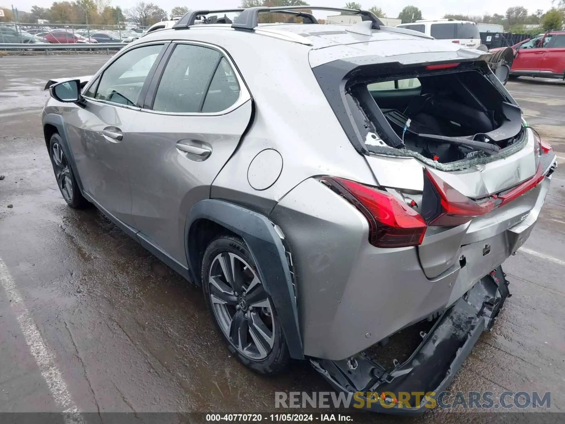 3 Photograph of a damaged car JTHY3JBH1K2013994 LEXUS UX 200 2019