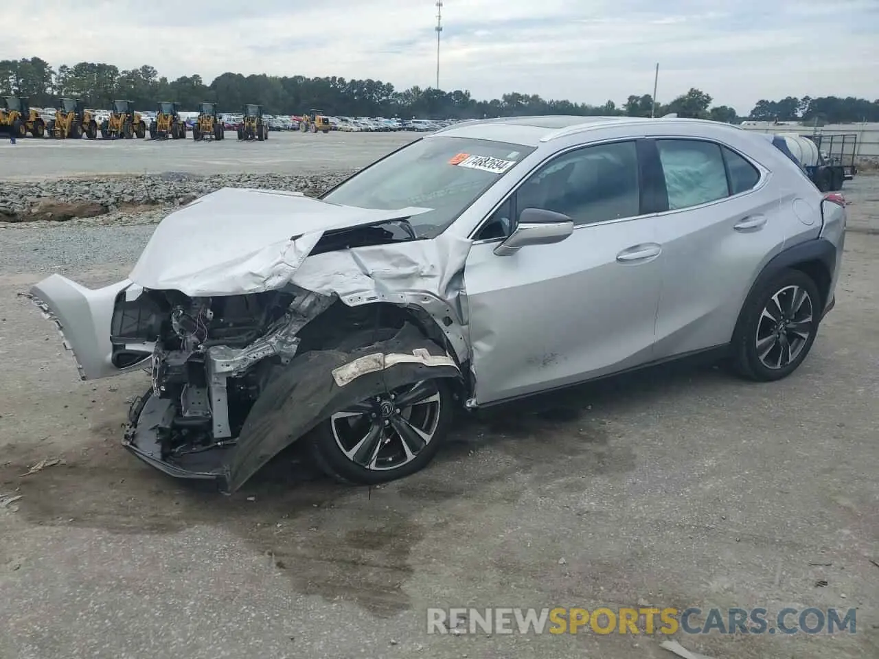 1 Photograph of a damaged car JTHY3JBH1K2015910 LEXUS UX 200 2019