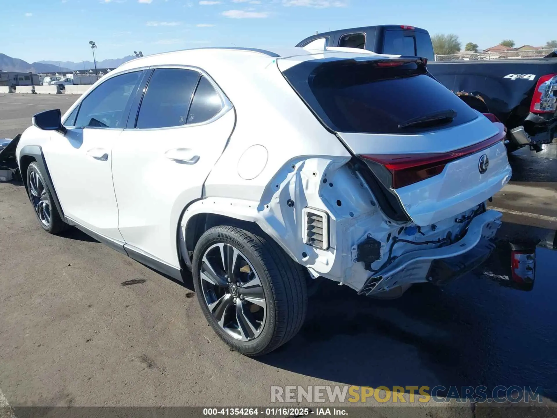 3 Photograph of a damaged car JTHY3JBH2K2006066 LEXUS UX 200 2019