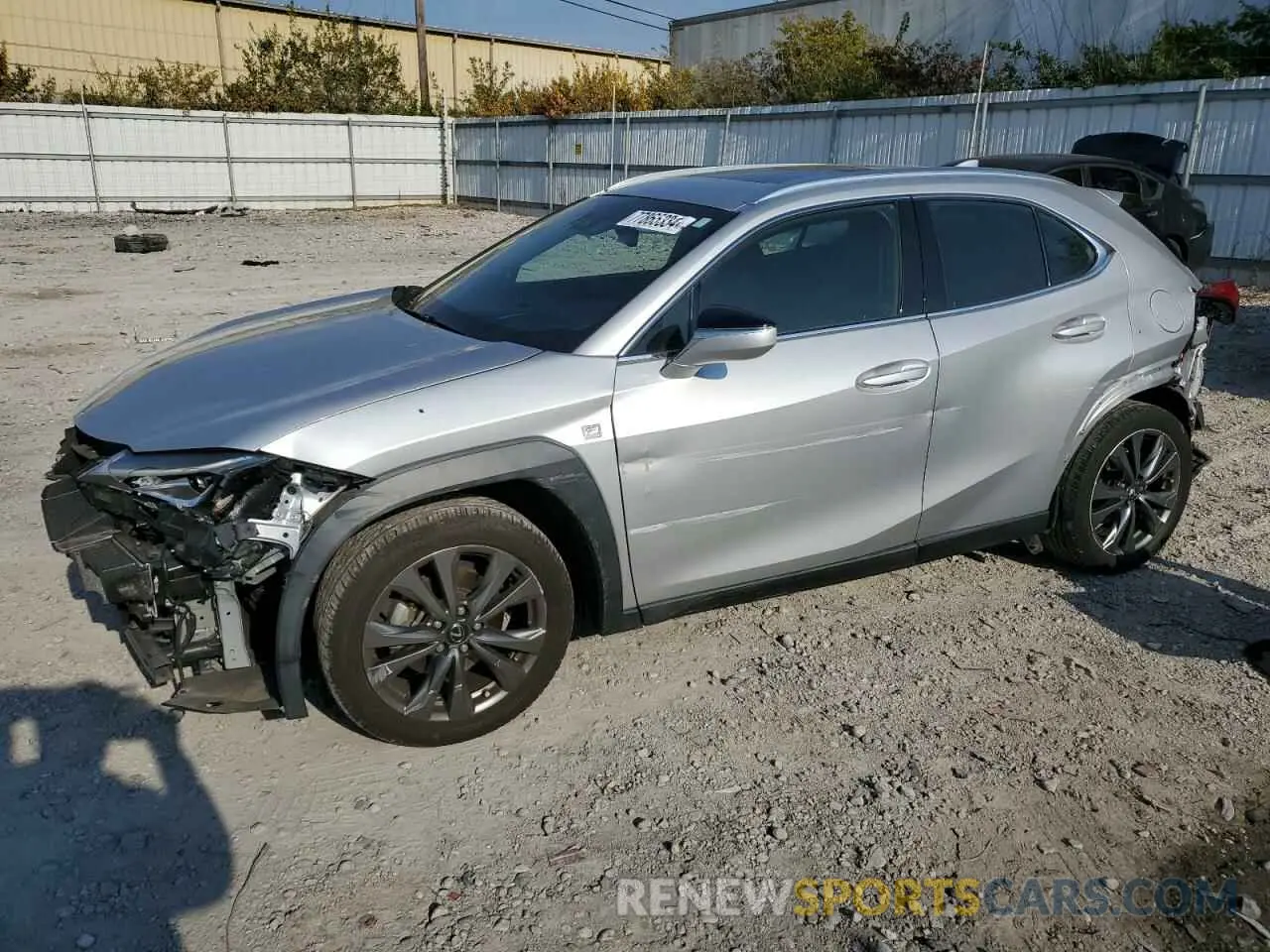 1 Photograph of a damaged car JTHY3JBH2K2015172 LEXUS UX 200 2019
