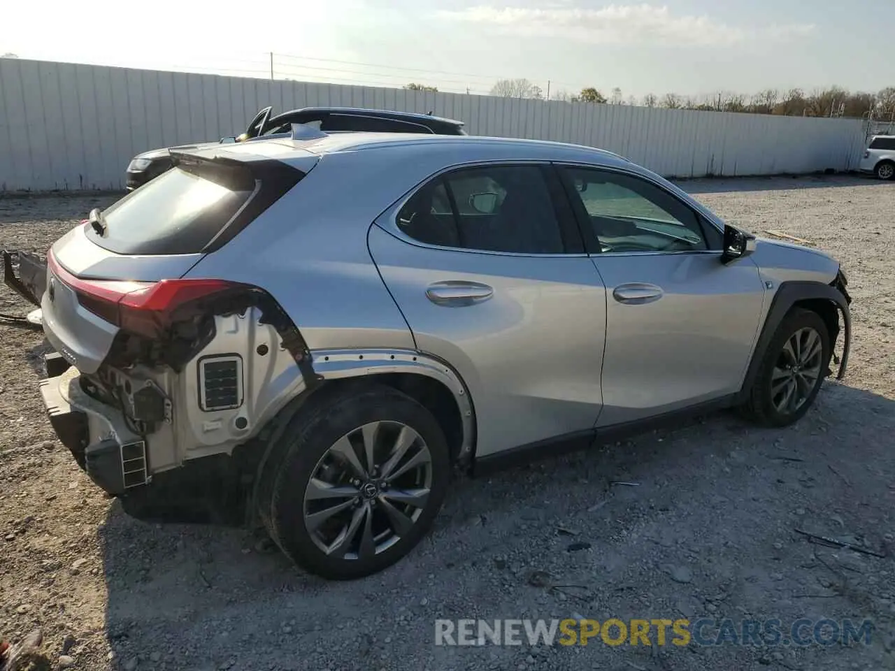 3 Photograph of a damaged car JTHY3JBH2K2015172 LEXUS UX 200 2019