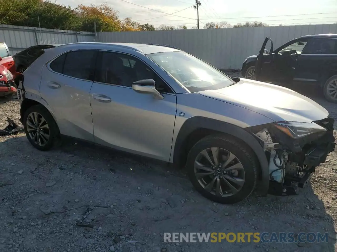 4 Photograph of a damaged car JTHY3JBH2K2015172 LEXUS UX 200 2019