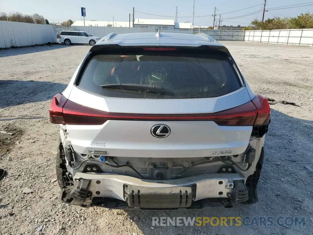 6 Photograph of a damaged car JTHY3JBH2K2015172 LEXUS UX 200 2019