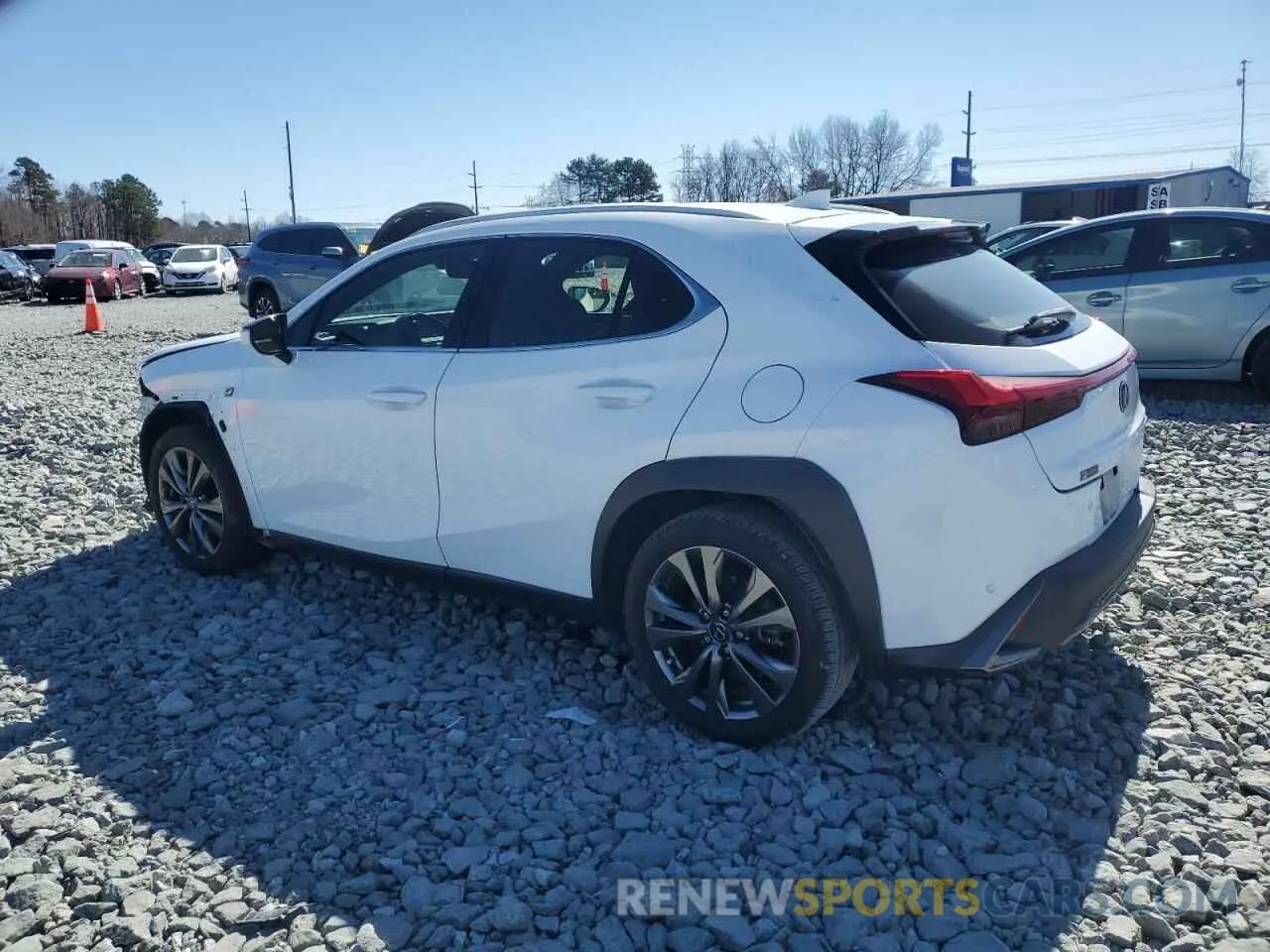2 Photograph of a damaged car JTHY3JBH4K2010023 LEXUS UX 200 2019