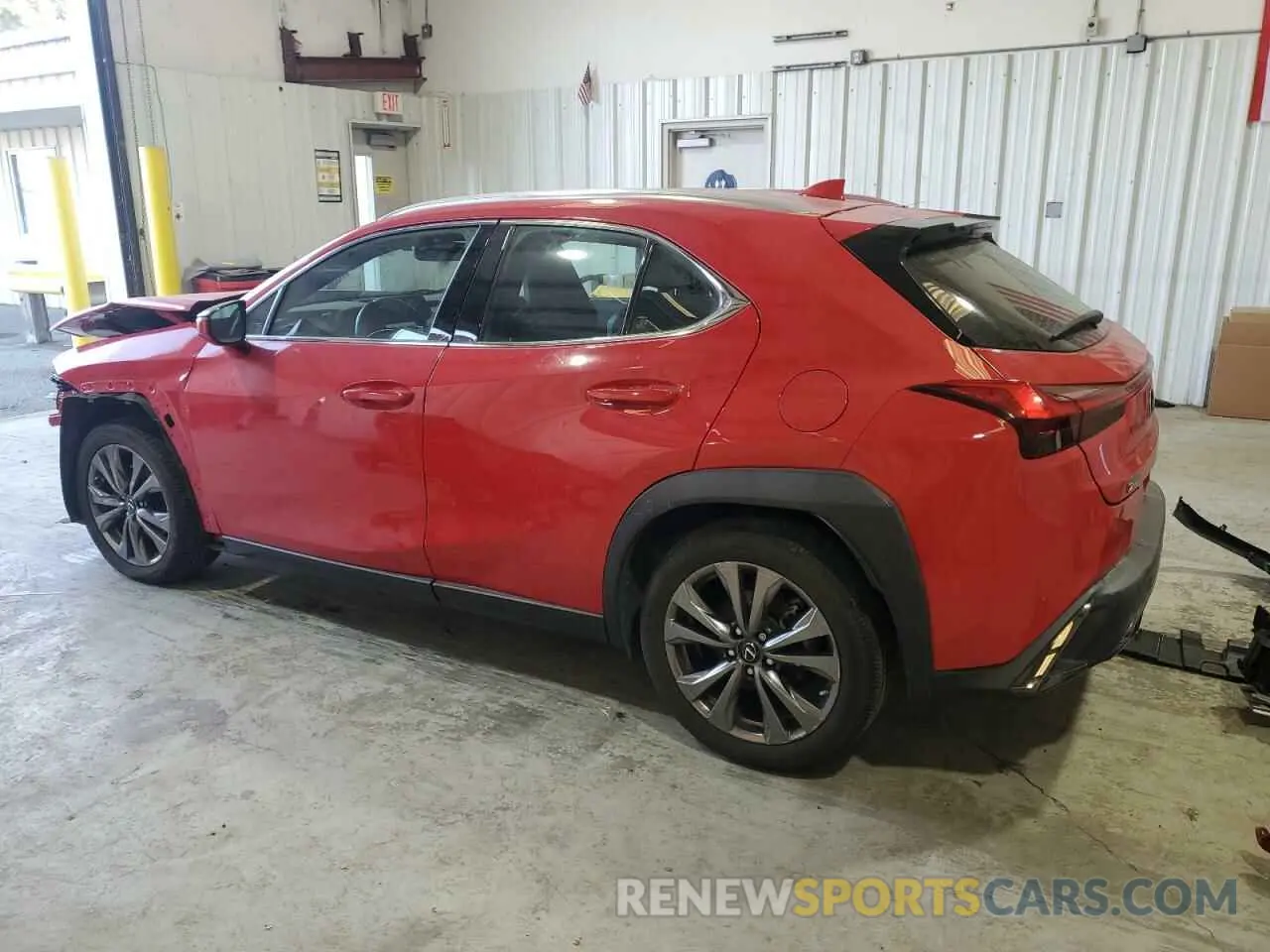 2 Фотография поврежденного автомобиля JTHY3JBH4K2016646 LEXUS UX 200 2019
