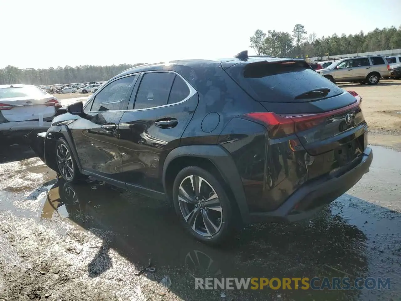 2 Фотография поврежденного автомобиля JTHY3JBH4K2017117 LEXUS UX 200 2019