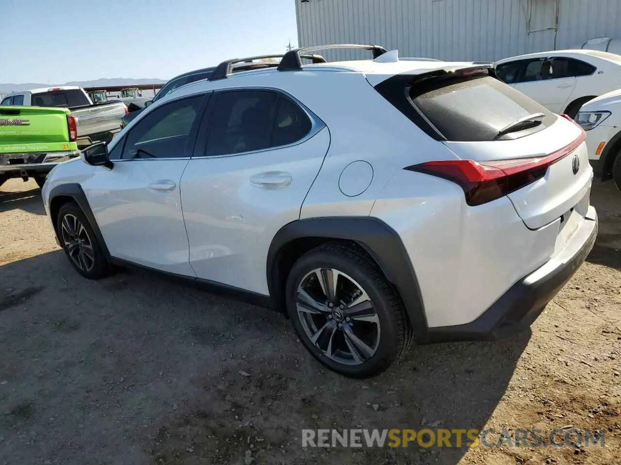 2 Photograph of a damaged car JTHY3JBH5K2014971 LEXUS UX 200 2019