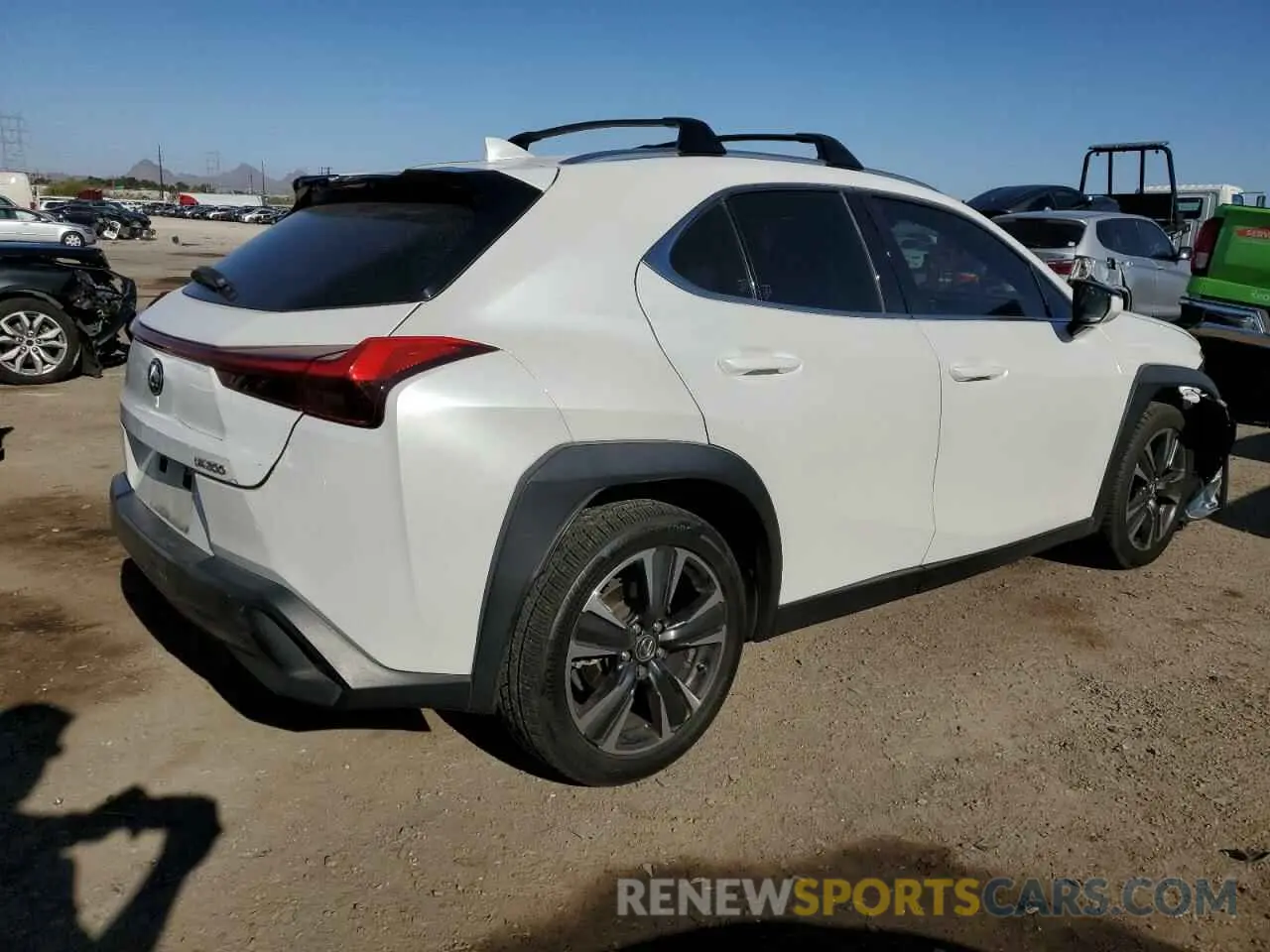 3 Photograph of a damaged car JTHY3JBH5K2014971 LEXUS UX 200 2019