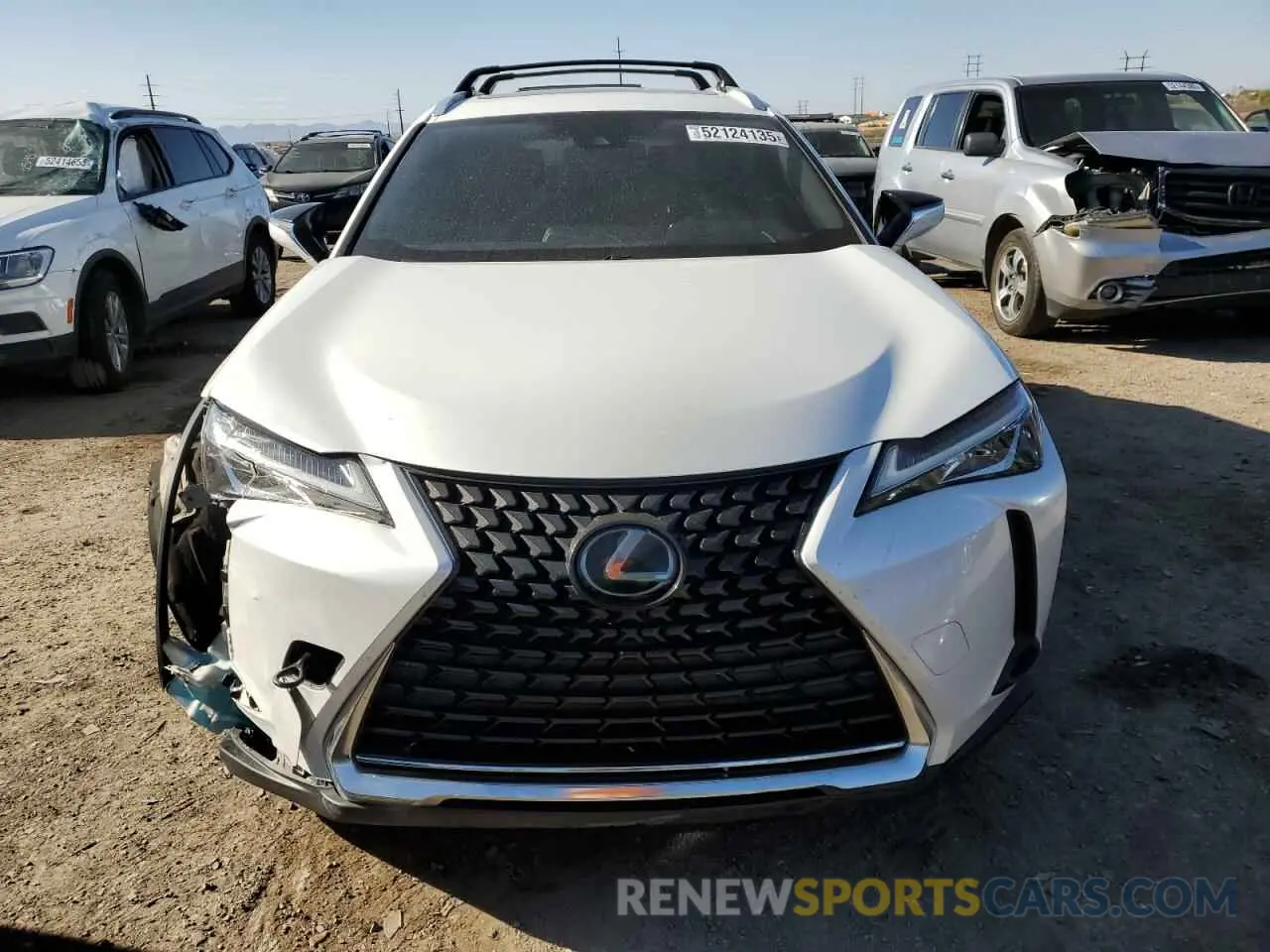 5 Photograph of a damaged car JTHY3JBH5K2014971 LEXUS UX 200 2019