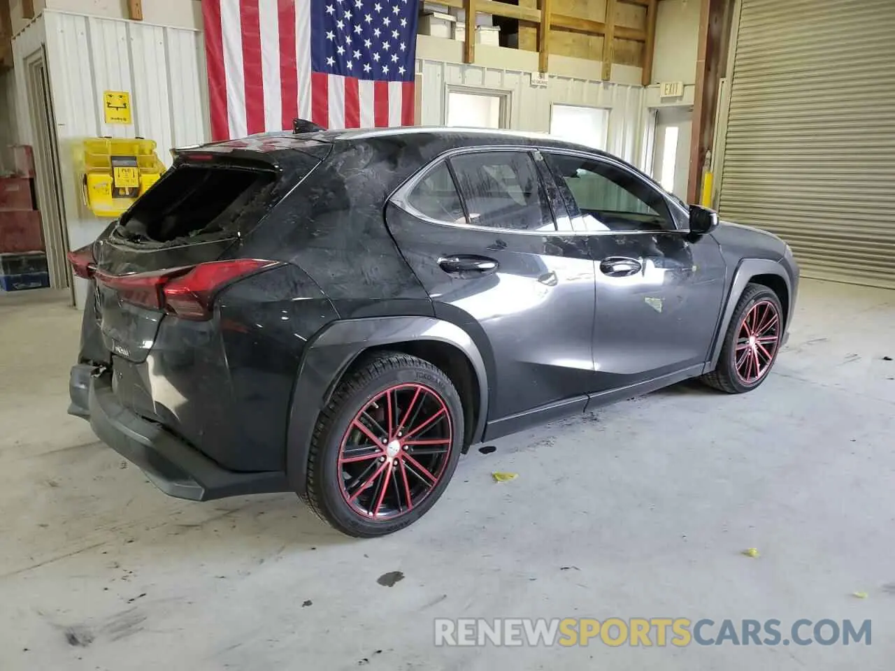 3 Фотография поврежденного автомобиля JTHY3JBH6K2003557 LEXUS UX 200 2019