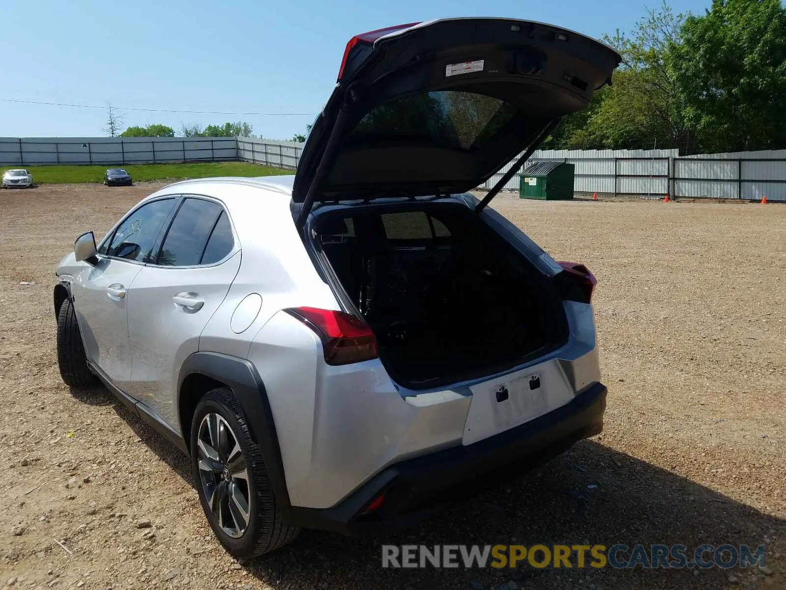 3 Photograph of a damaged car JTHY3JBH6K2009813 LEXUS UX 200 2019