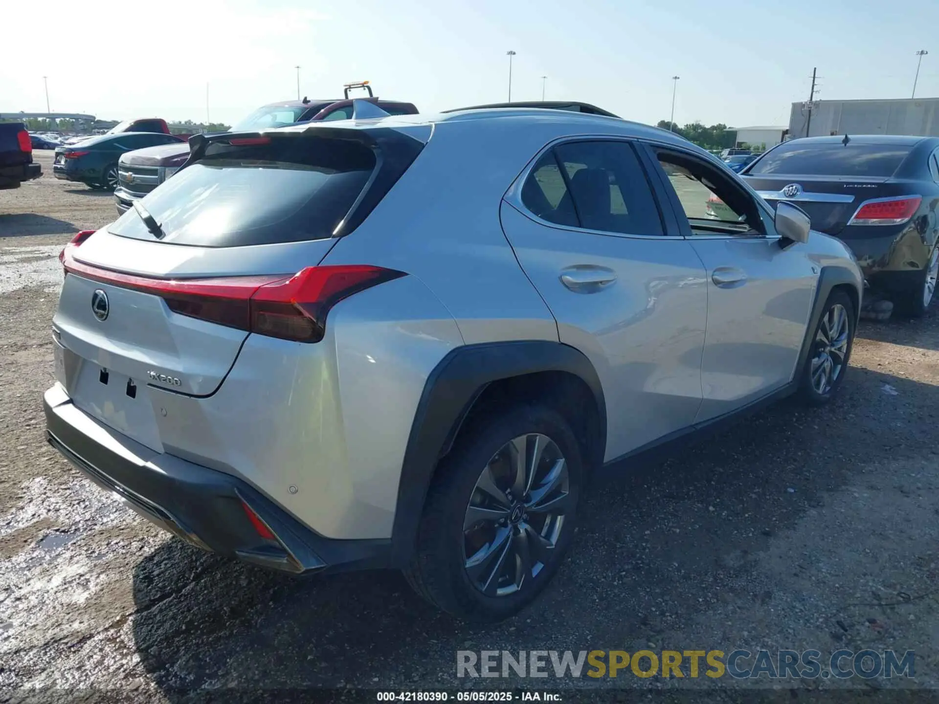 4 Фотография поврежденного автомобиля JTHY3JBH6K2013523 LEXUS UX 200 2019