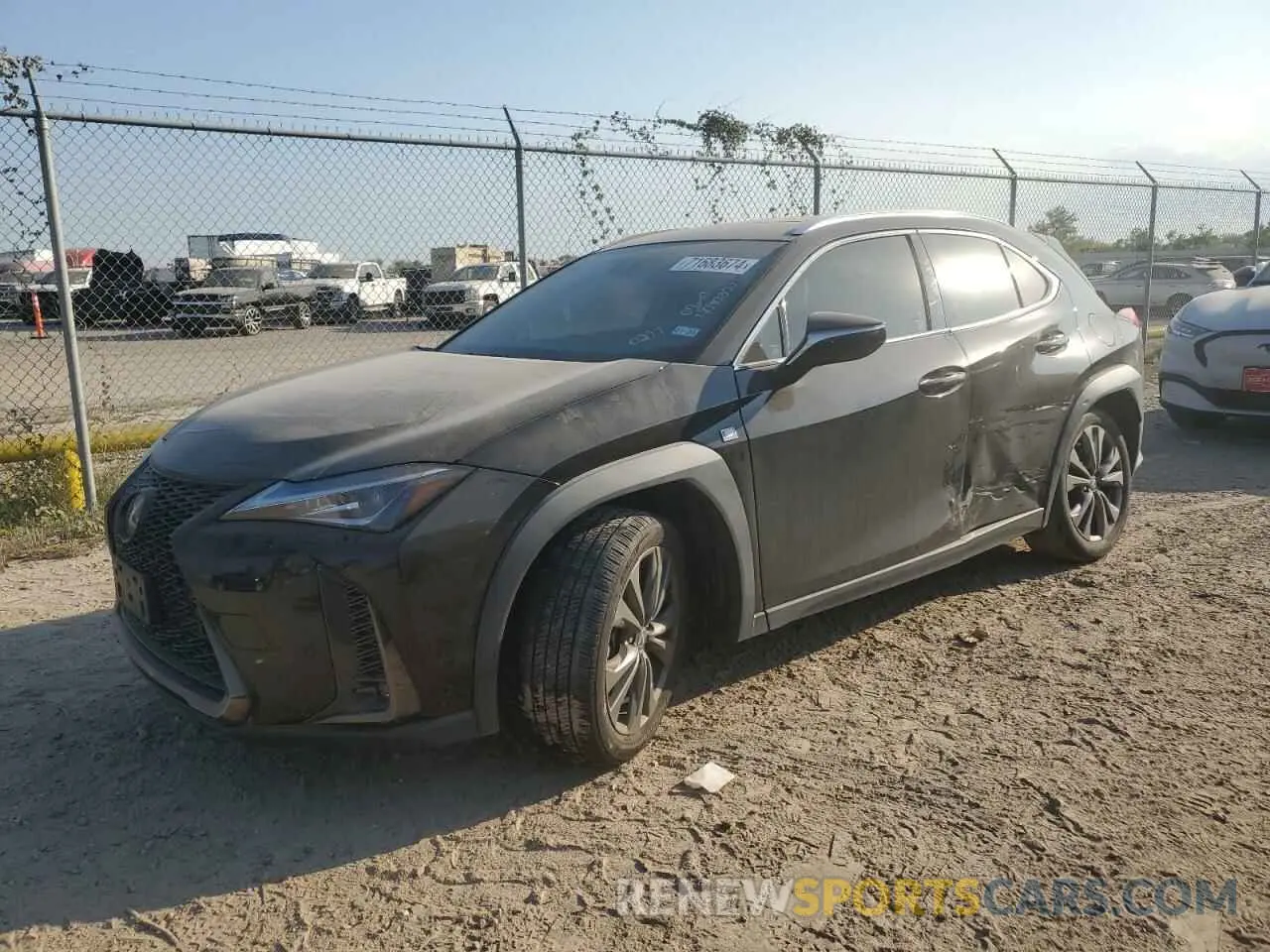 1 Photograph of a damaged car JTHY3JBH7K2000277 LEXUS UX 200 2019