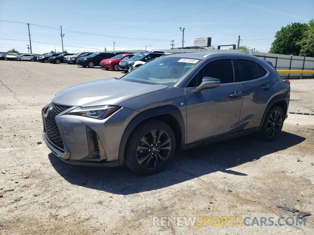 1 Фотография поврежденного автомобиля JTHY3JBH7K2016799 LEXUS UX 200 2019