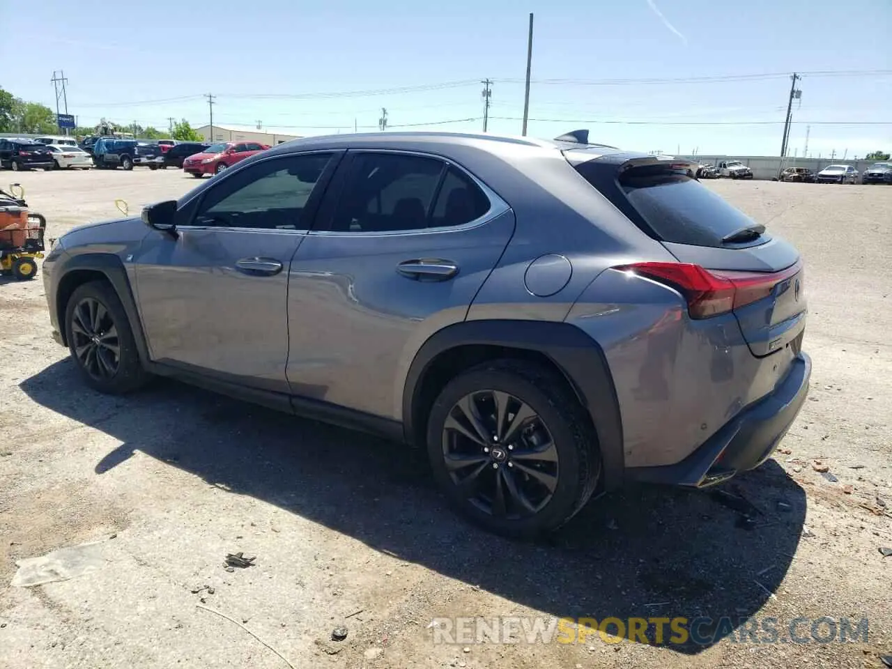 2 Фотография поврежденного автомобиля JTHY3JBH7K2016799 LEXUS UX 200 2019
