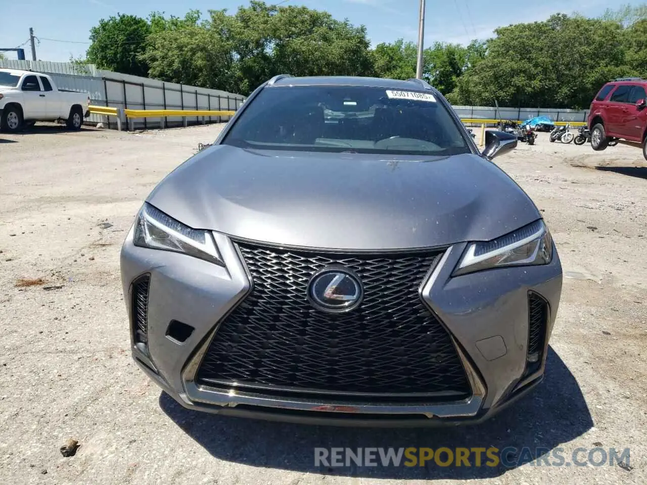 5 Фотография поврежденного автомобиля JTHY3JBH7K2016799 LEXUS UX 200 2019