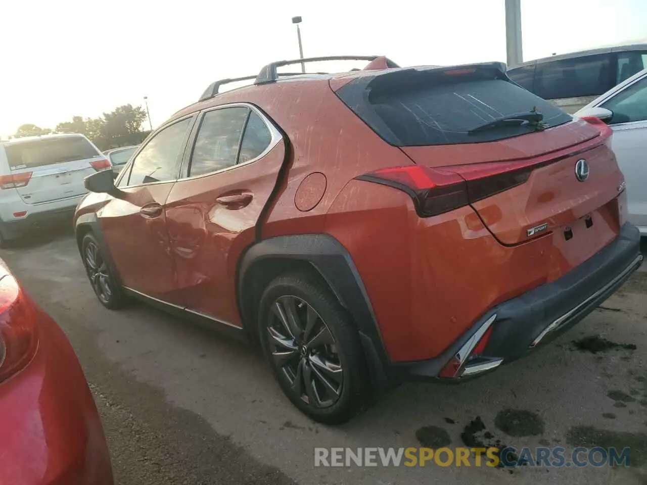 2 Photograph of a damaged car JTHY3JBH8K2006508 LEXUS UX 200 2019