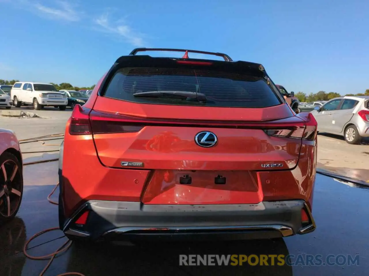 6 Photograph of a damaged car JTHY3JBH8K2006508 LEXUS UX 200 2019