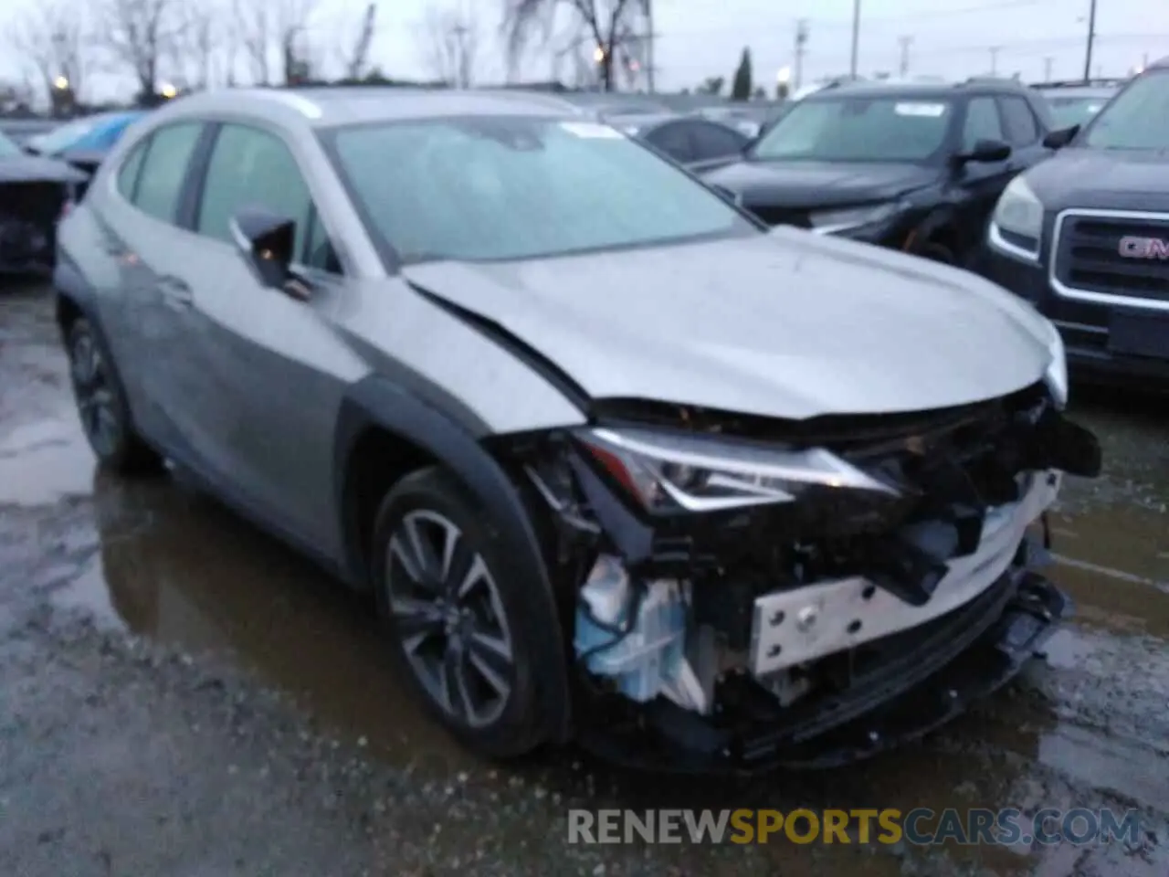 1 Photograph of a damaged car JTHY3JBH8K2011997 LEXUS UX 200 2019
