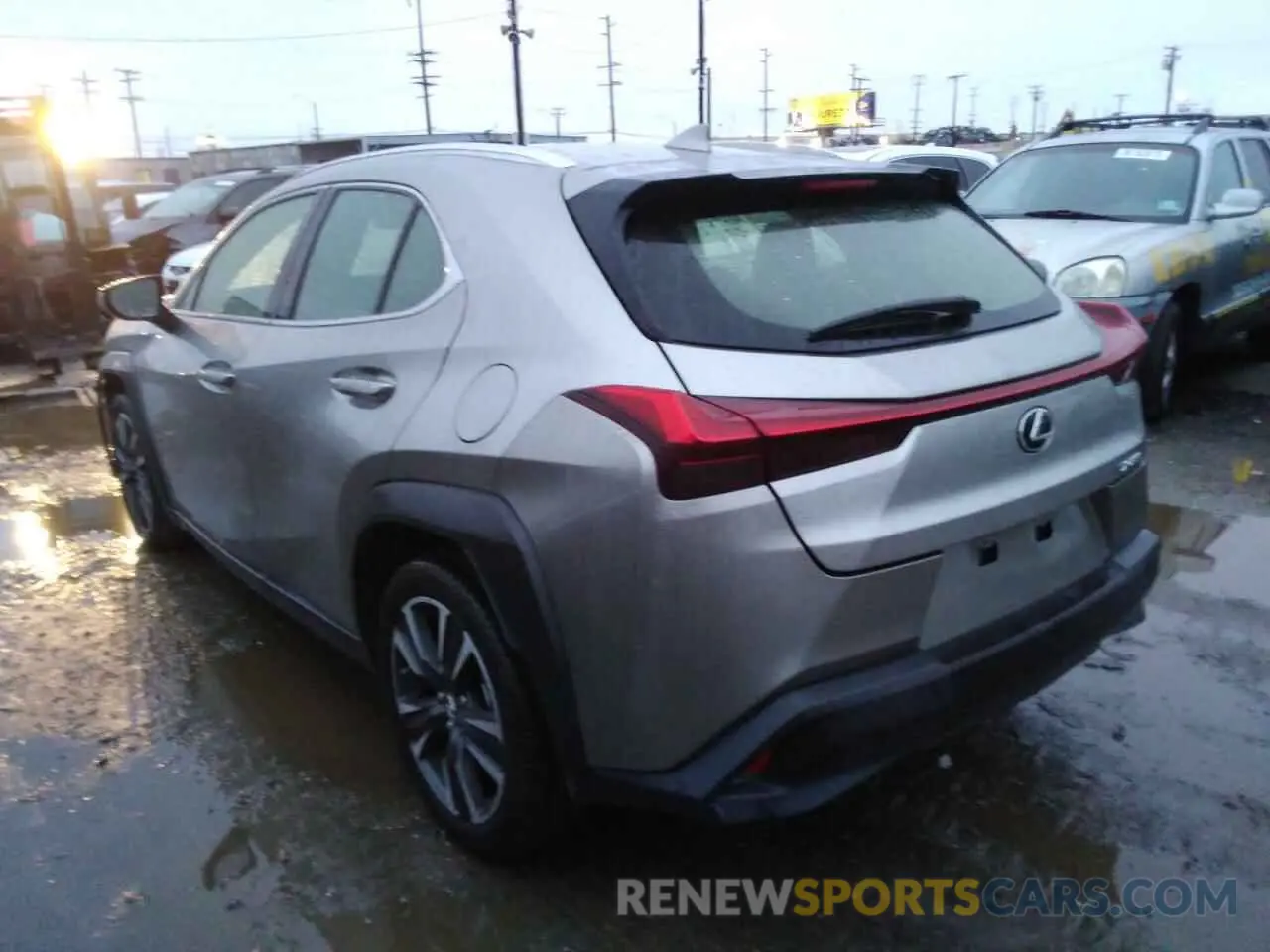 3 Photograph of a damaged car JTHY3JBH8K2011997 LEXUS UX 200 2019