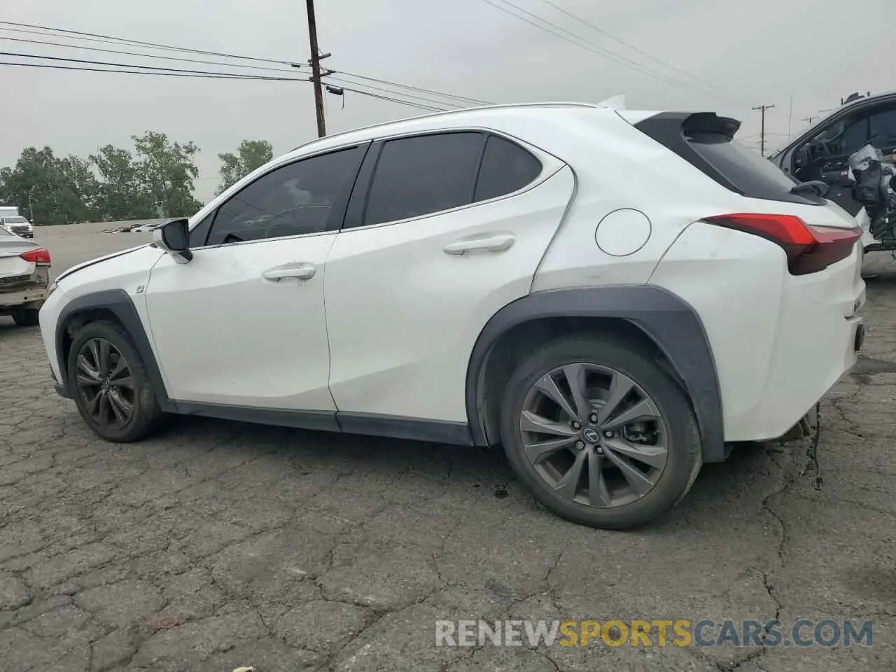 2 Photograph of a damaged car JTHY3JBHXK2016540 LEXUS UX 200 2019