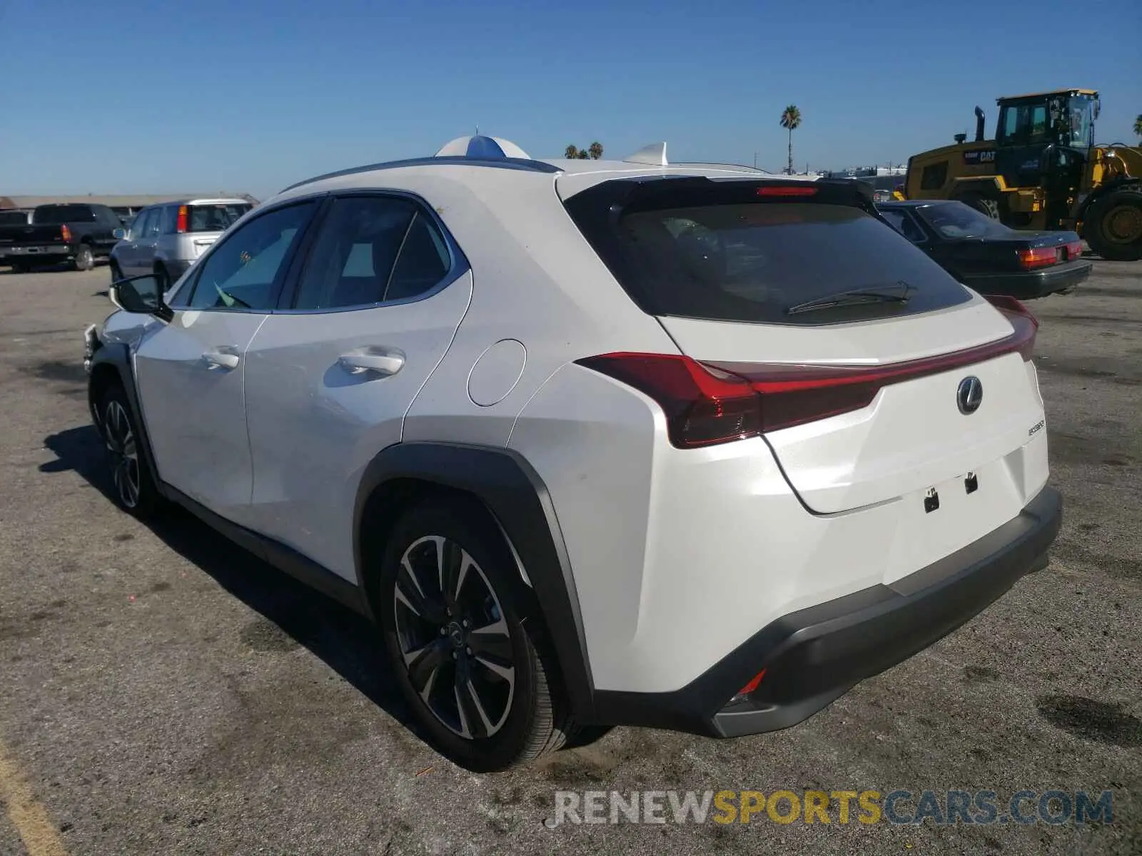 3 Photograph of a damaged car JTHP3JBH1L2023695 LEXUS UX 200 2020