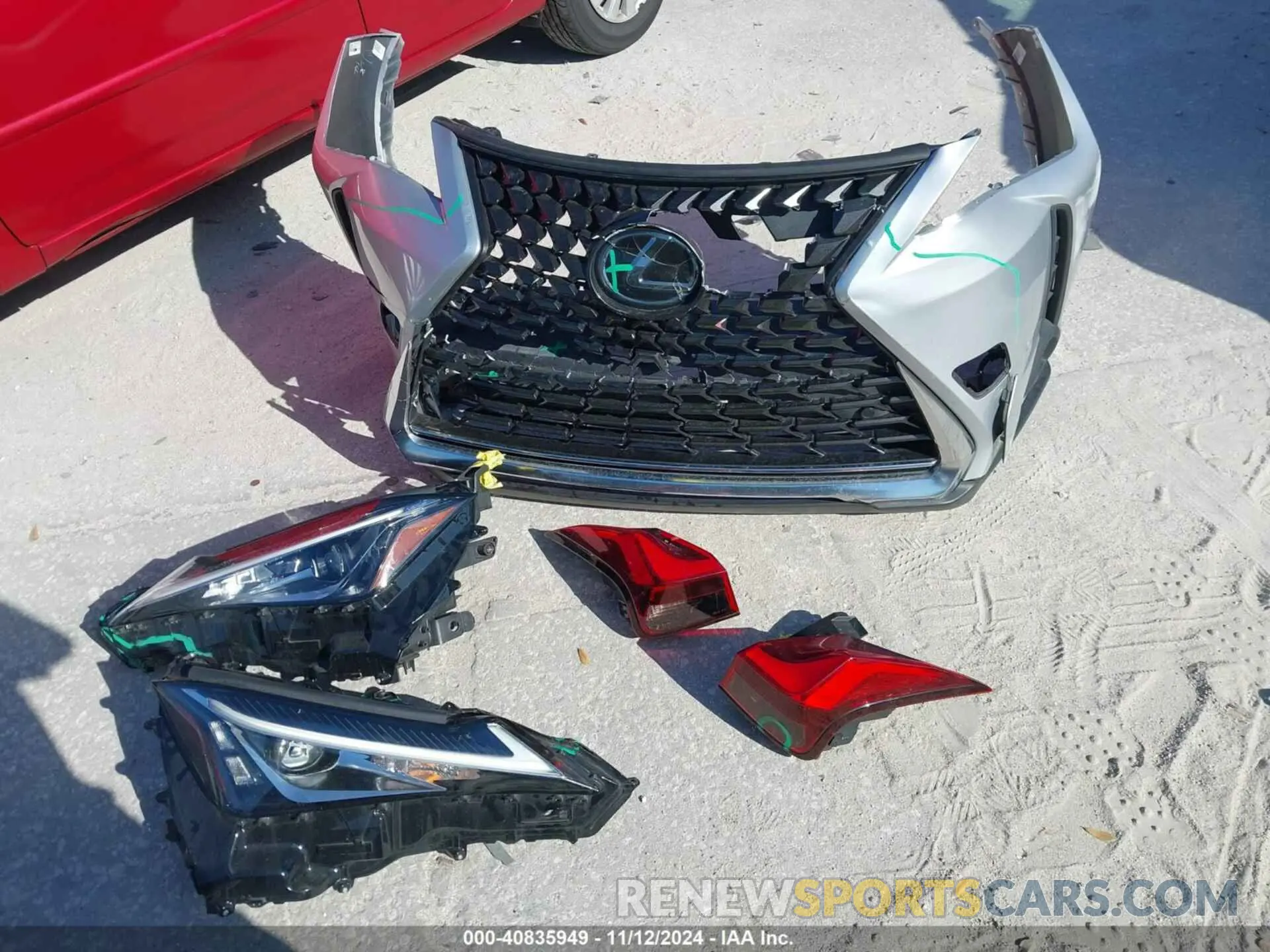 12 Photograph of a damaged car JTHP3JBH2L2023639 LEXUS UX 200 2020