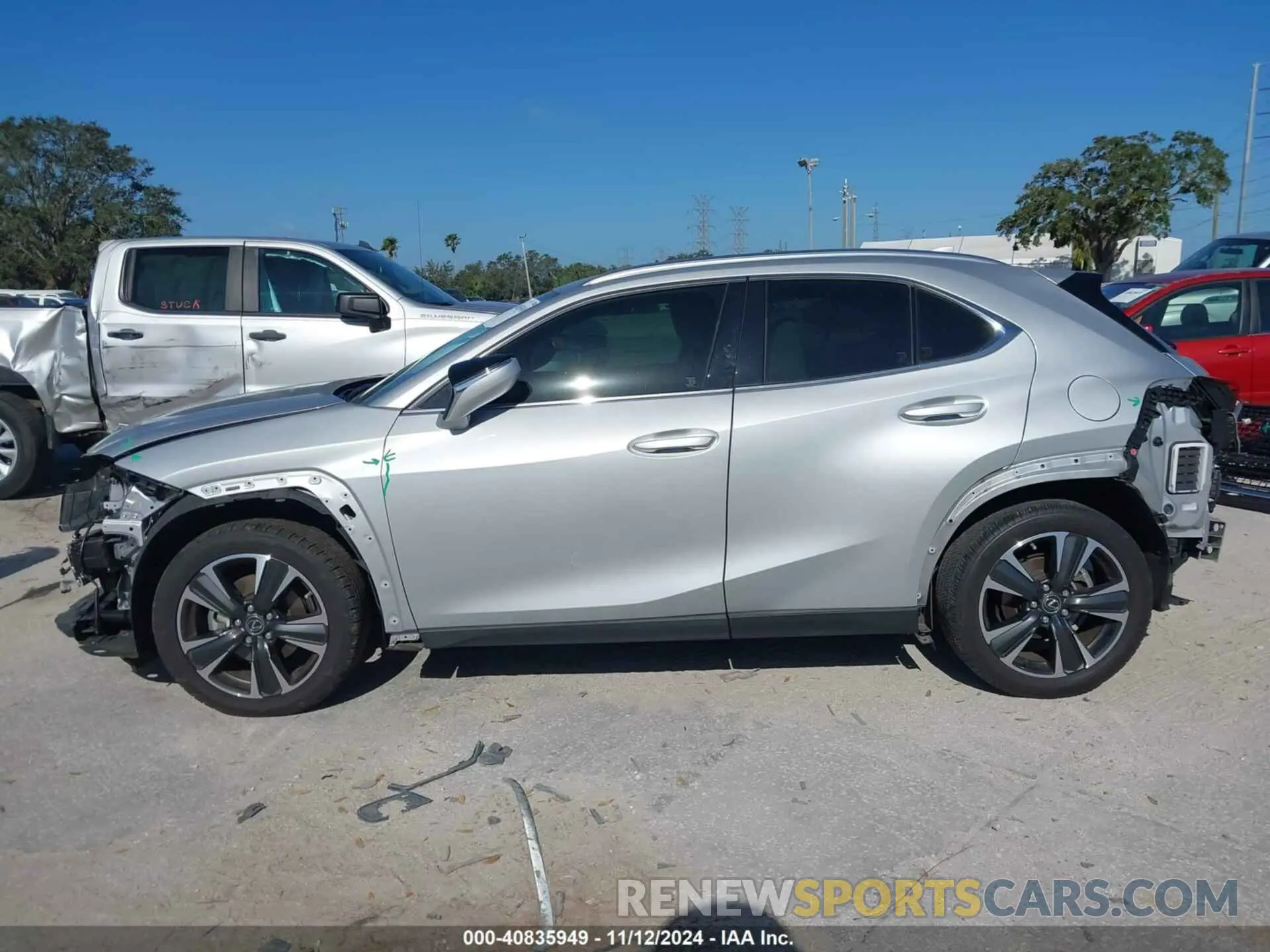 15 Photograph of a damaged car JTHP3JBH2L2023639 LEXUS UX 200 2020