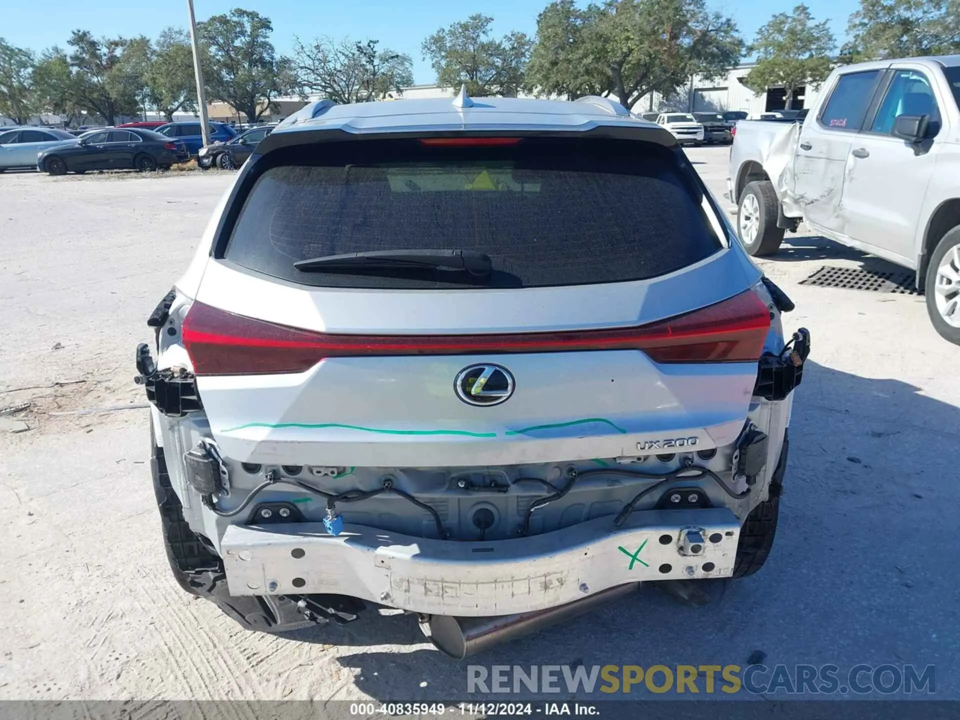 17 Photograph of a damaged car JTHP3JBH2L2023639 LEXUS UX 200 2020
