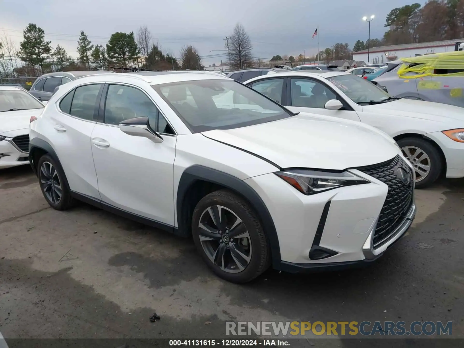 13 Фотография поврежденного автомобиля JTHX3JBH1L2030114 LEXUS UX 200 2020