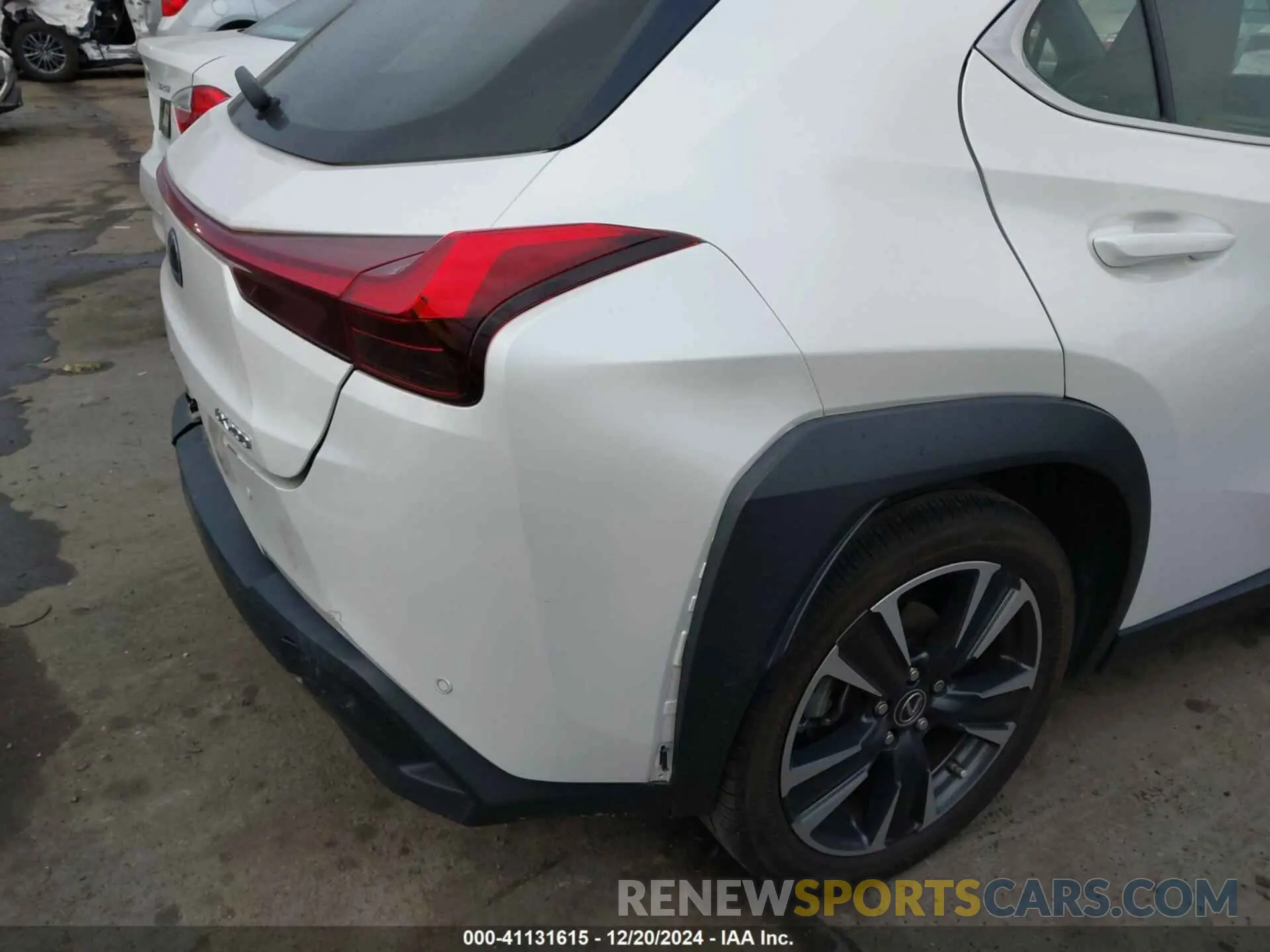 6 Фотография поврежденного автомобиля JTHX3JBH1L2030114 LEXUS UX 200 2020