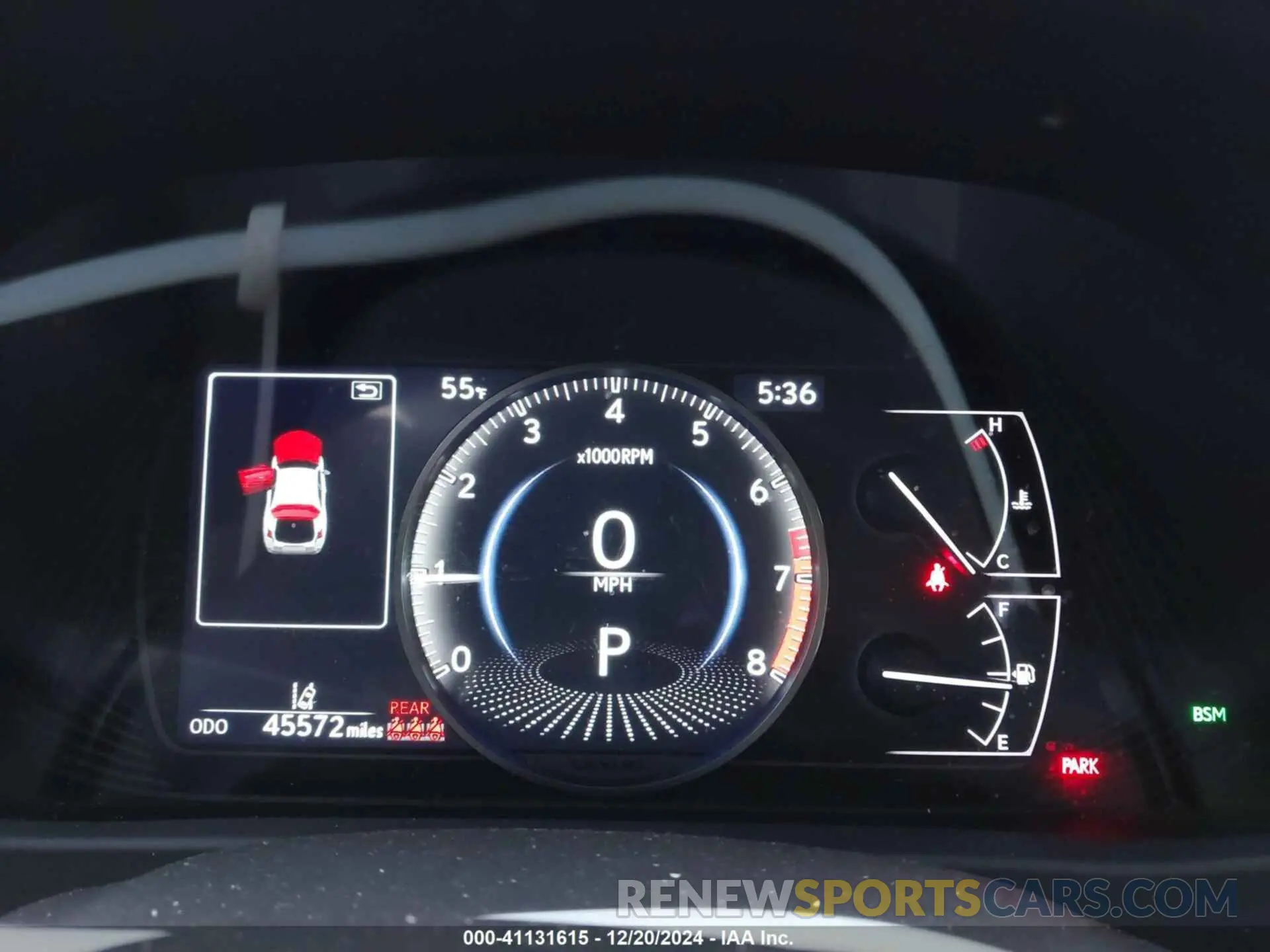 7 Фотография поврежденного автомобиля JTHX3JBH1L2030114 LEXUS UX 200 2020