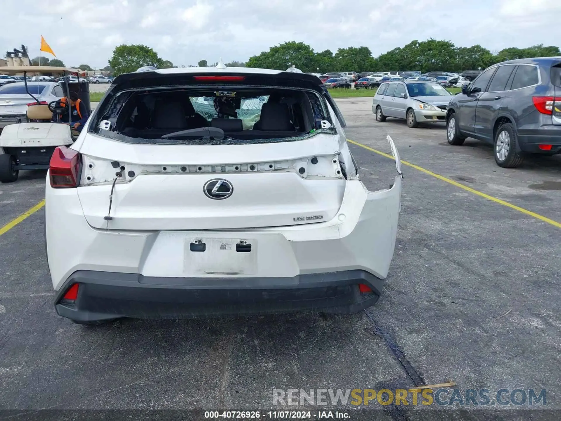 15 Photograph of a damaged car JTHX3JBH6L2024714 LEXUS UX 200 2020