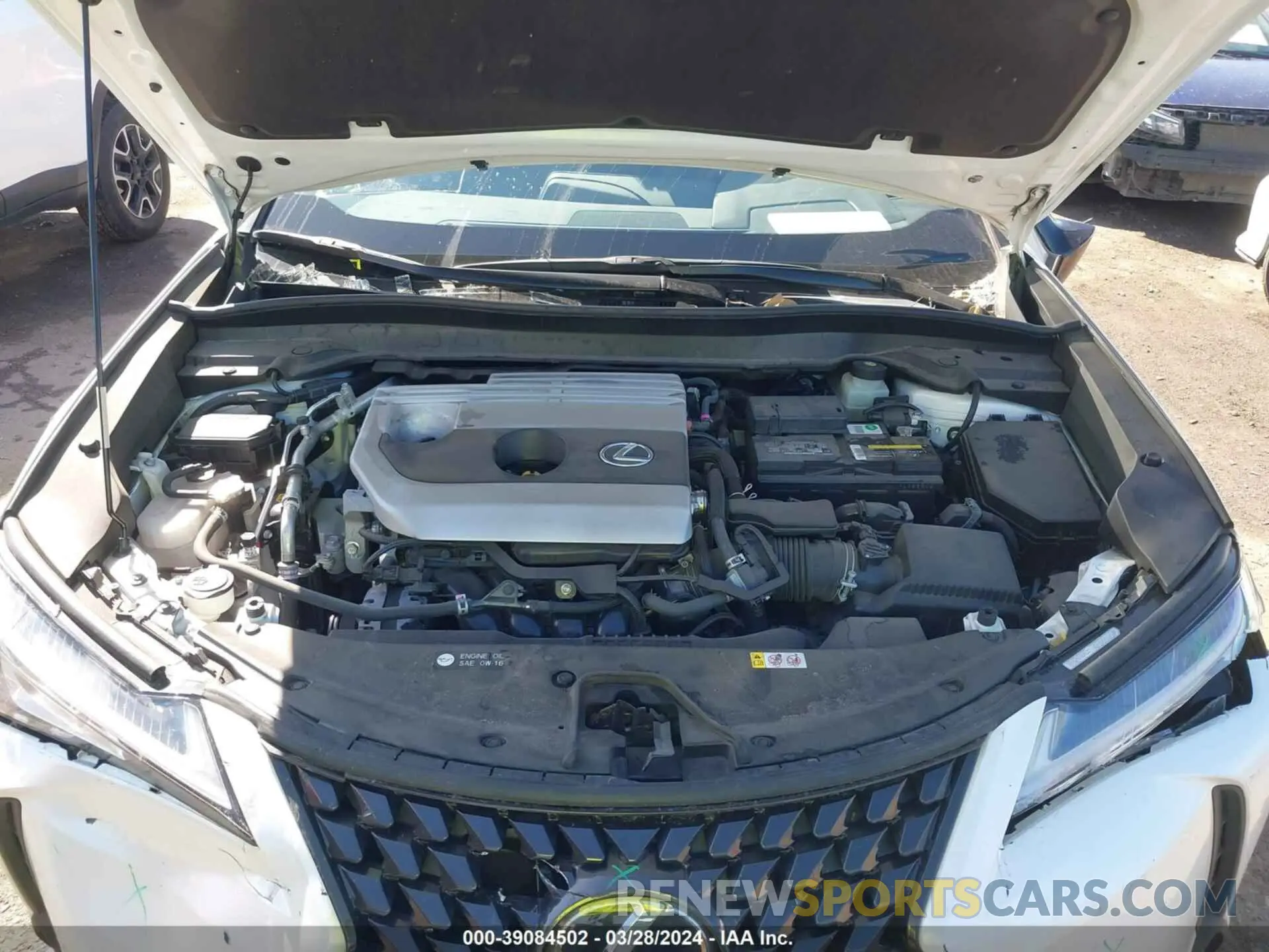 10 Photograph of a damaged car JTHX3JBH7L2021689 LEXUS UX 200 2020