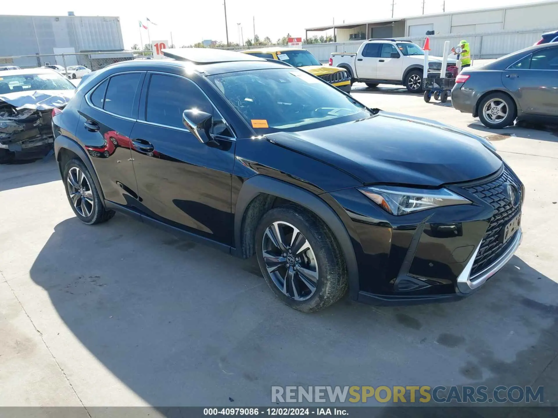 1 Photograph of a damaged car JTHP3JBH2M2045075 LEXUS UX 200 2021