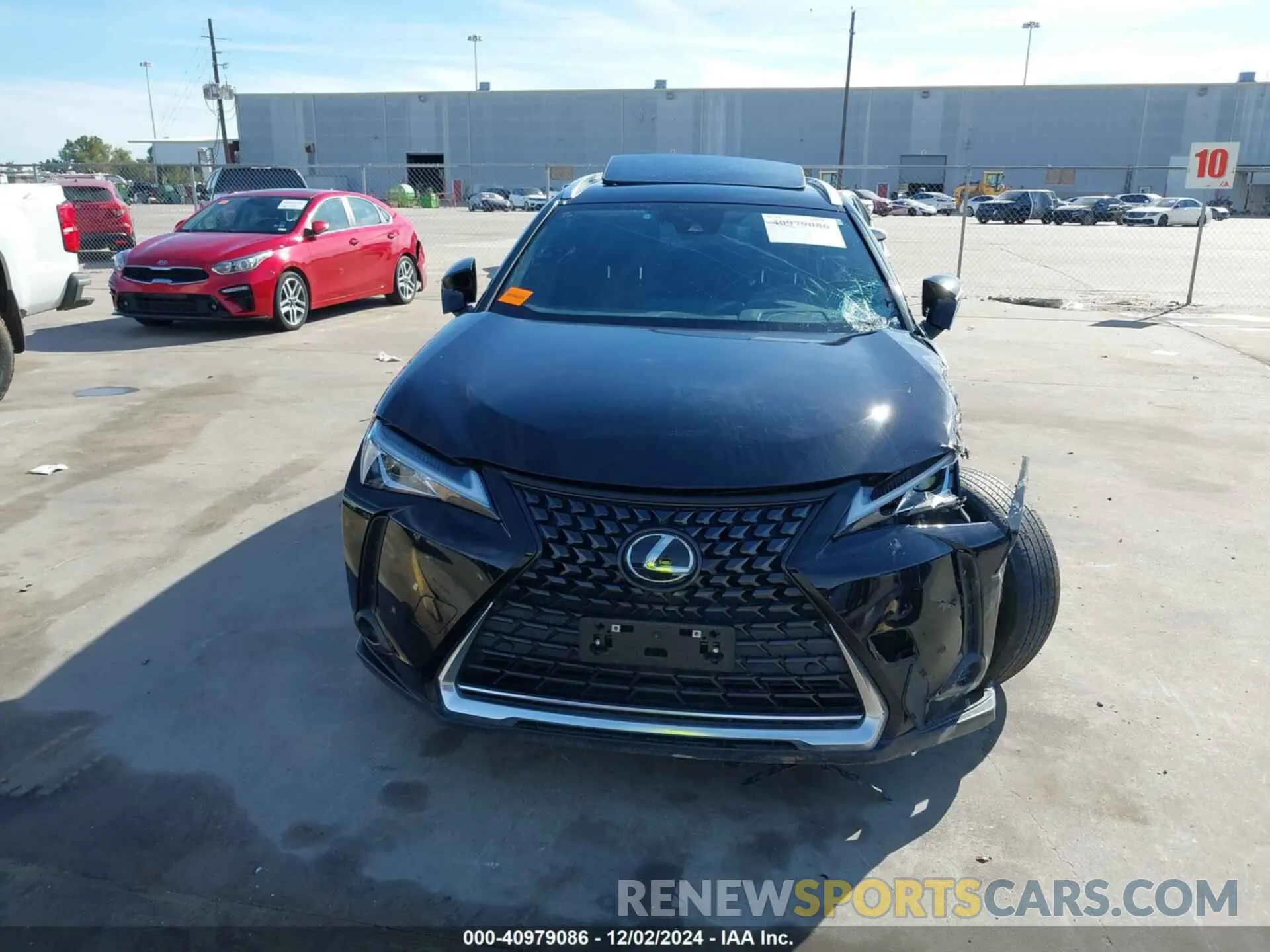 12 Photograph of a damaged car JTHP3JBH2M2045075 LEXUS UX 200 2021