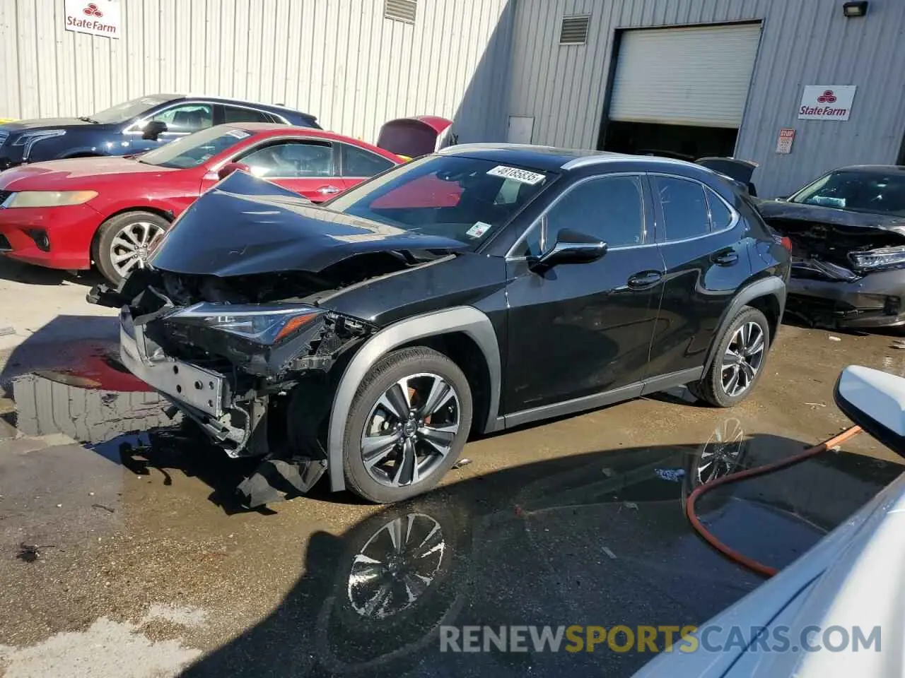1 Фотография поврежденного автомобиля JTHP3JBH6M2034578 LEXUS UX 200 2021