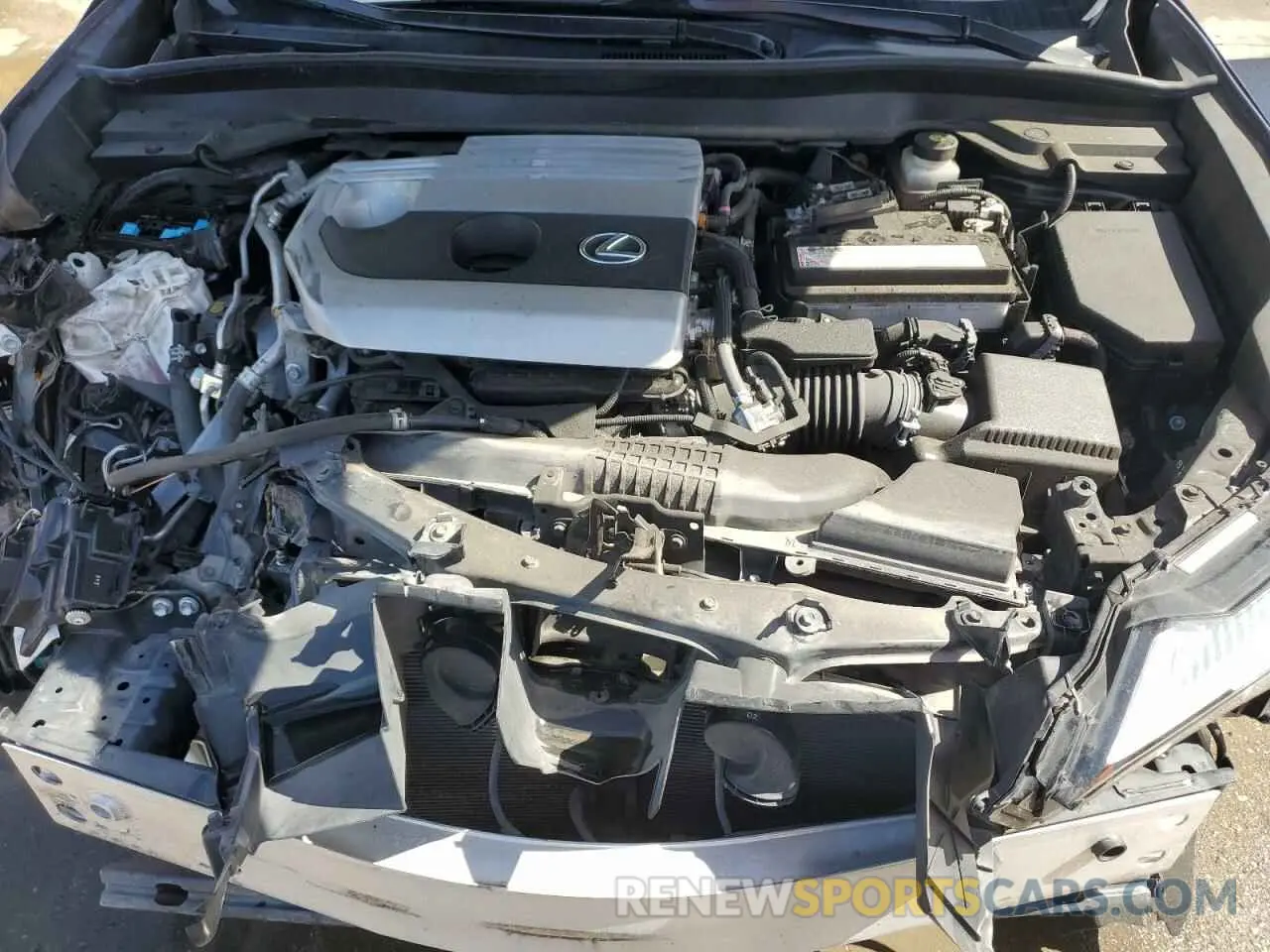 11 Фотография поврежденного автомобиля JTHP3JBH6M2034578 LEXUS UX 200 2021