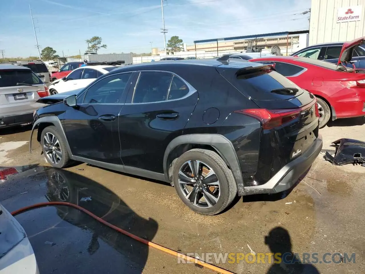 2 Фотография поврежденного автомобиля JTHP3JBH6M2034578 LEXUS UX 200 2021